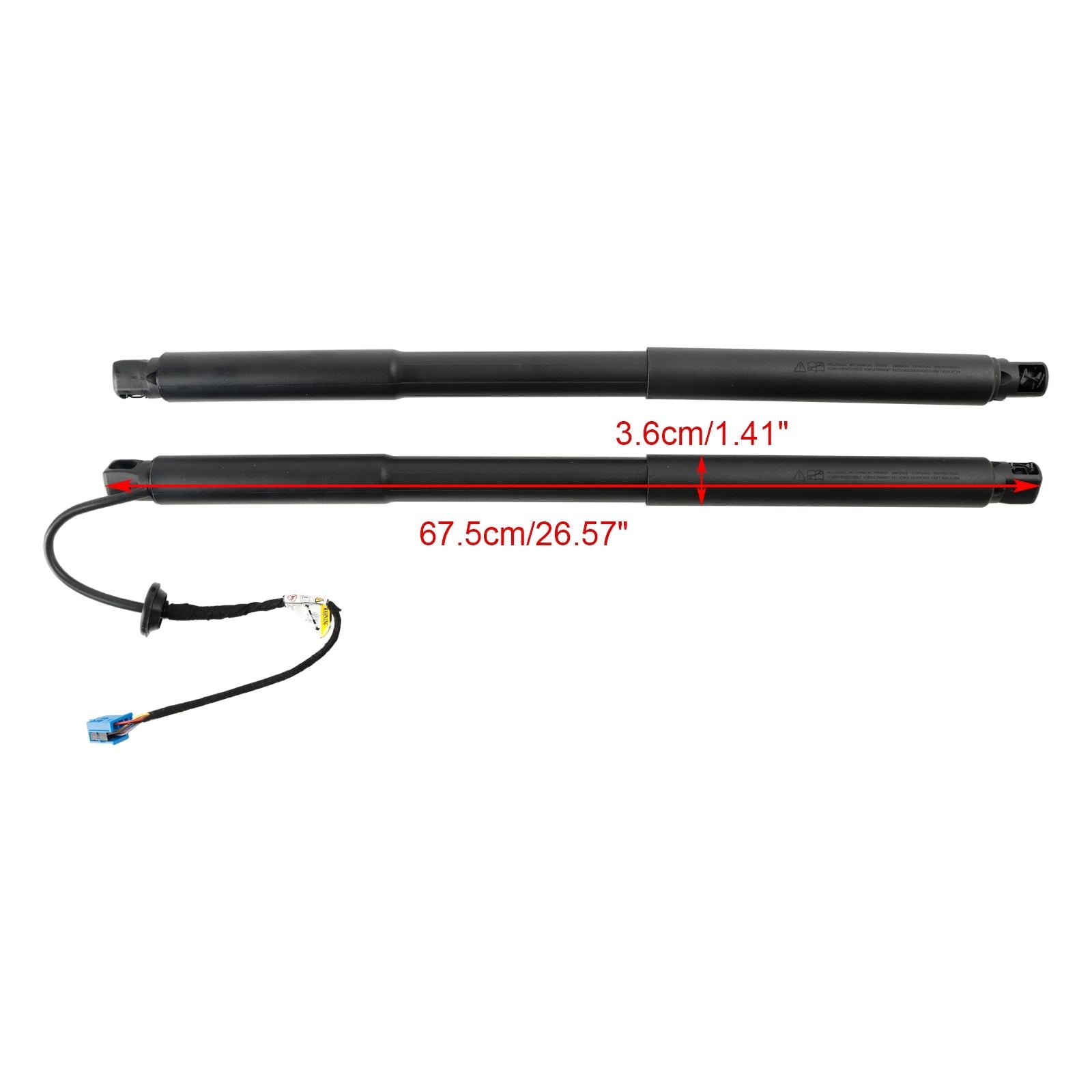 2013-2015 Mercedes Benz ML-Class GLE-Class W166 2PCS Rear Spindle Gas Strut Spring Auto Tailgate Boot