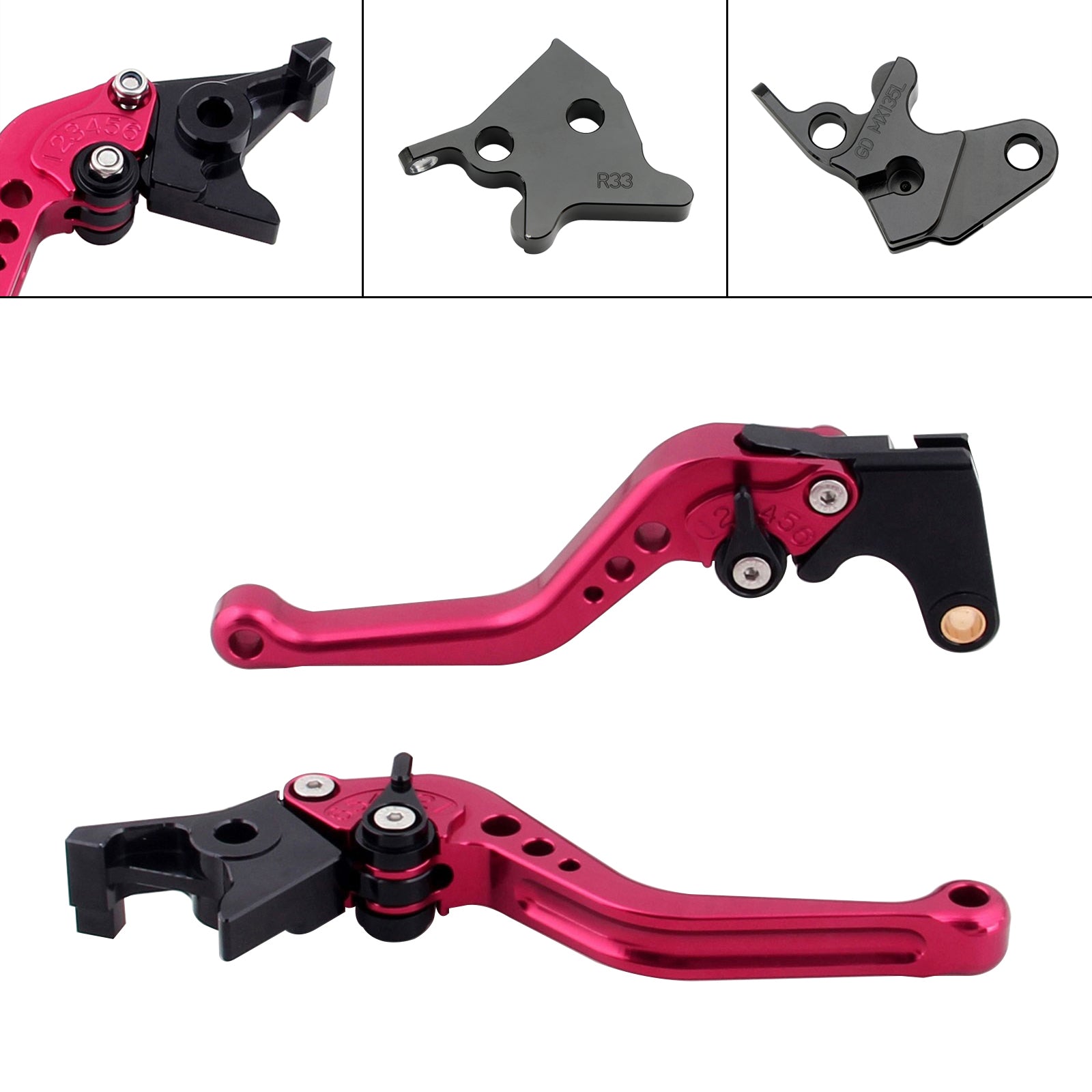 2005-2014 YAMAHA YBR125 NEW Short Clutch Brake Lever