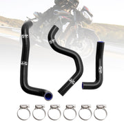 Silicone Radiator coolant Hose kit For Street Triple 765 R RS 2020-2022 Black
