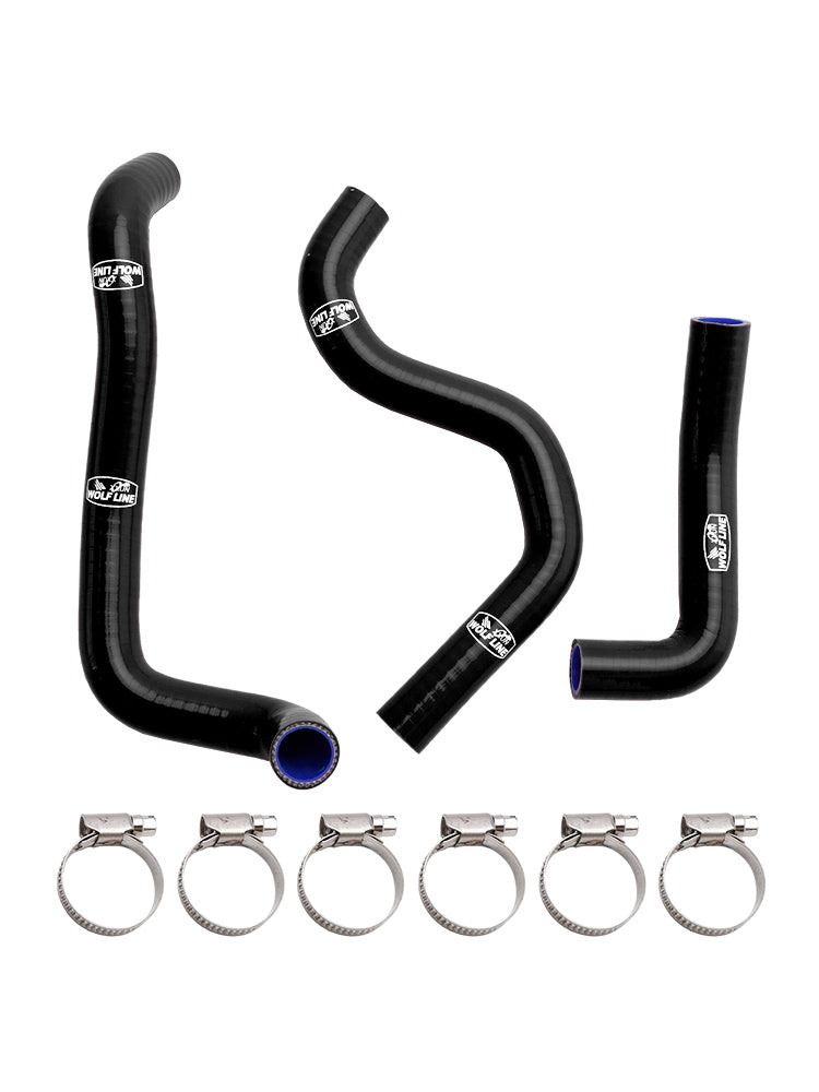 Silicone Radiator coolant Hose kit For Street Triple 765 R RS 2020-2022 Black