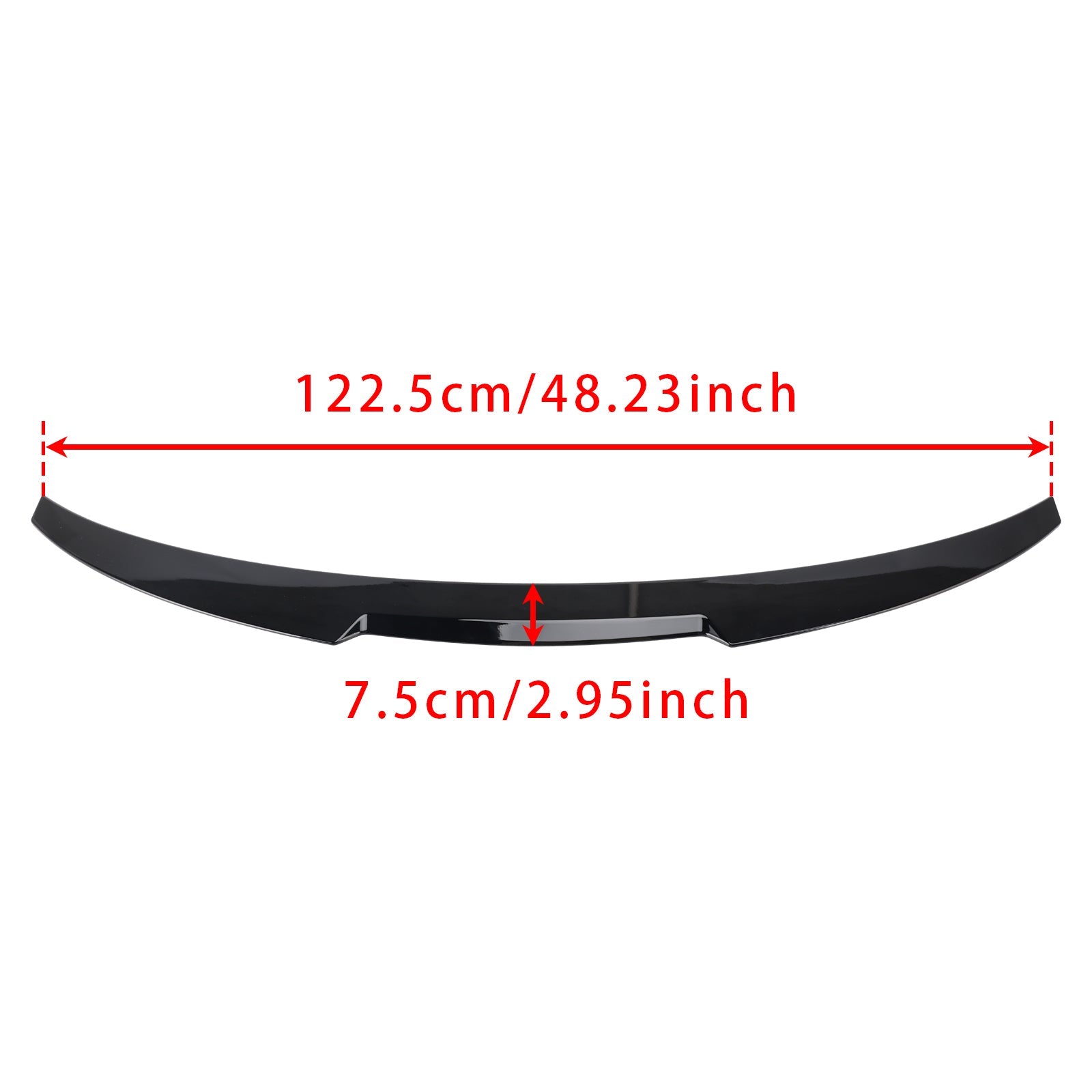 2019-2025 BMW G20 3 Series Sedan All Models Gloss Black Rear Boot Spoiler
