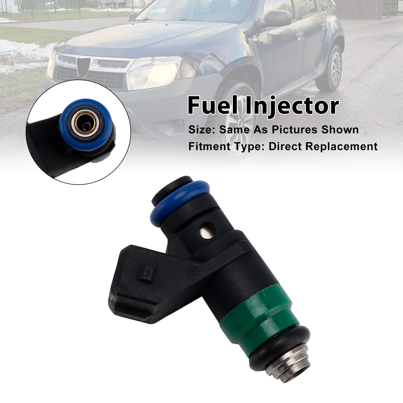 1Pcs Fuel Injector For Dacia Renault Clio II 1.4 16V 1.6 16V H82132254