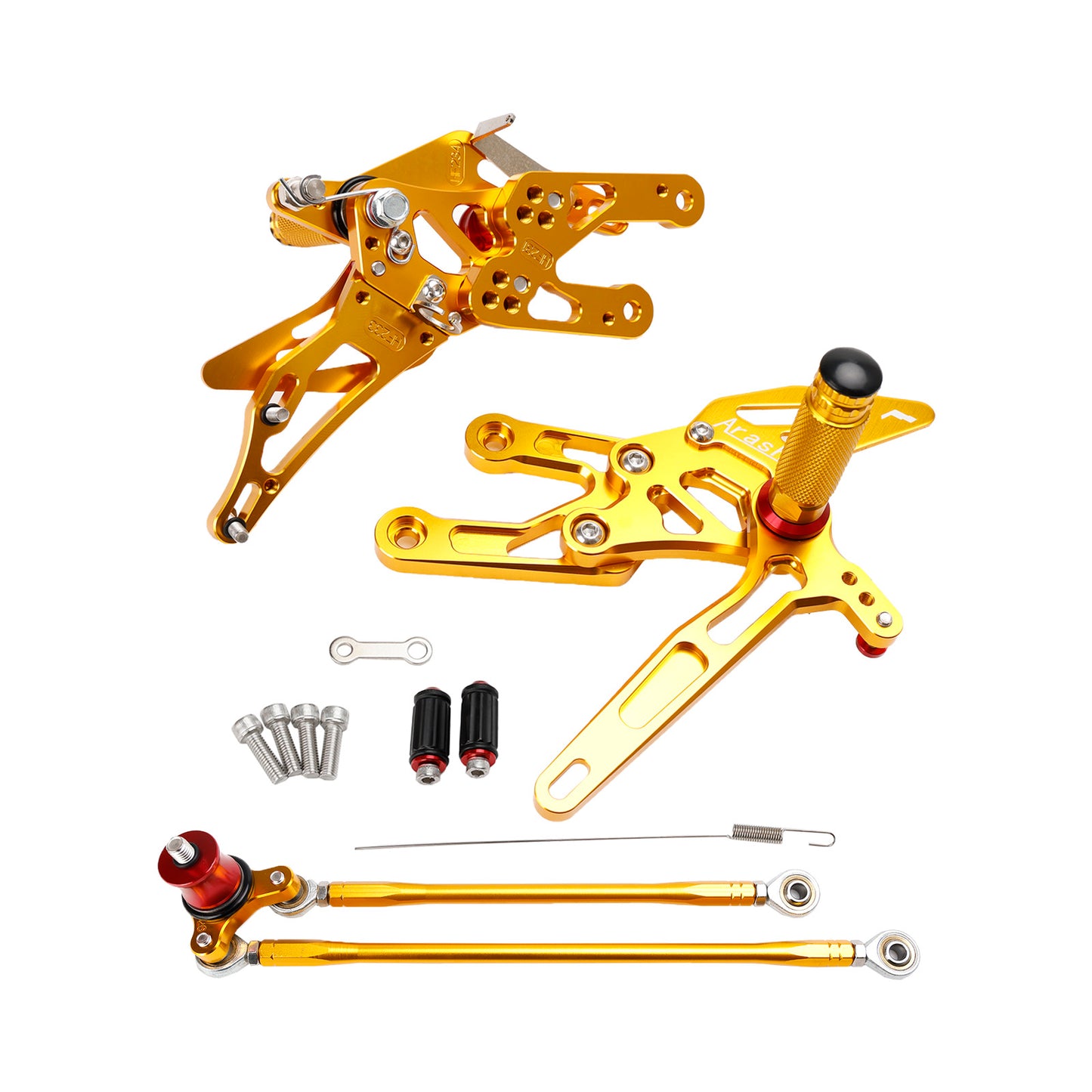 Honda CBR 600 RR PC37 03-06 CBR 1000 RR SC57 04-07 Rearsets Footpegs Gold