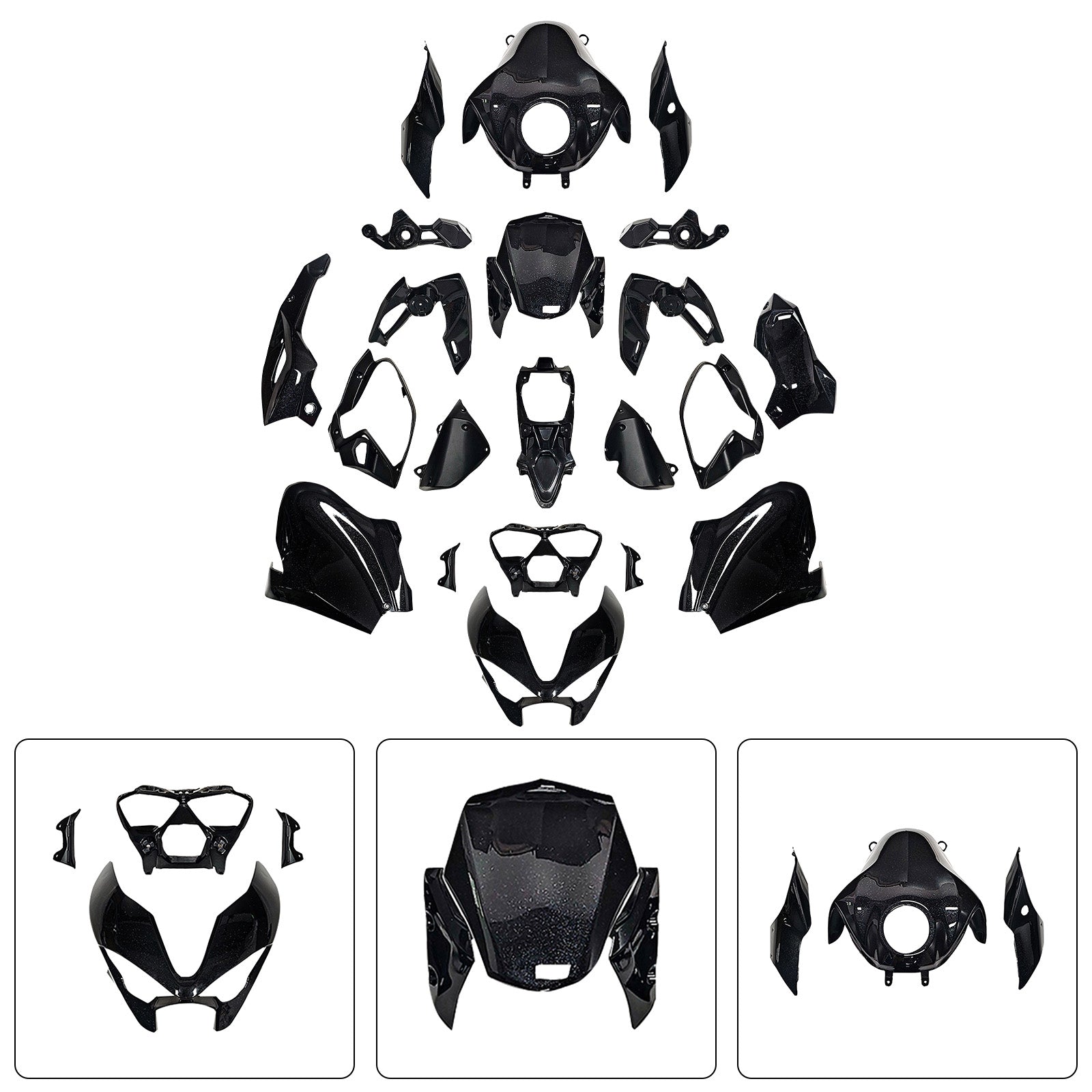 Injection Bodywork Fairing Kit for Kawasaki Z900 2025-2026