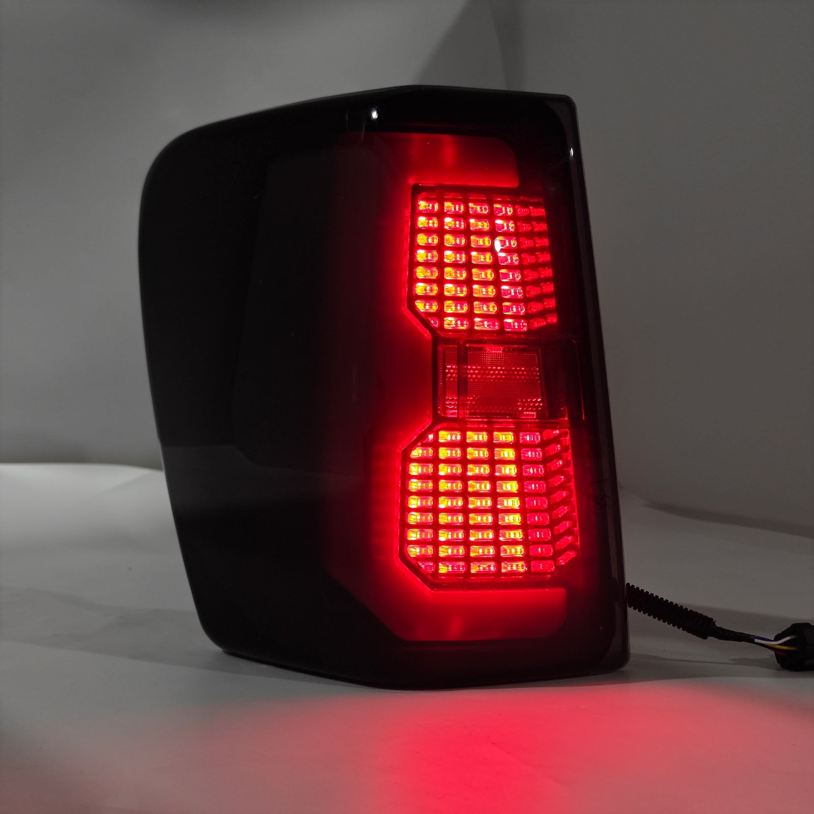 1999-2004 2PCS Jeep Grand Cherokee Smoke Black Brake Tail Lights Tailight