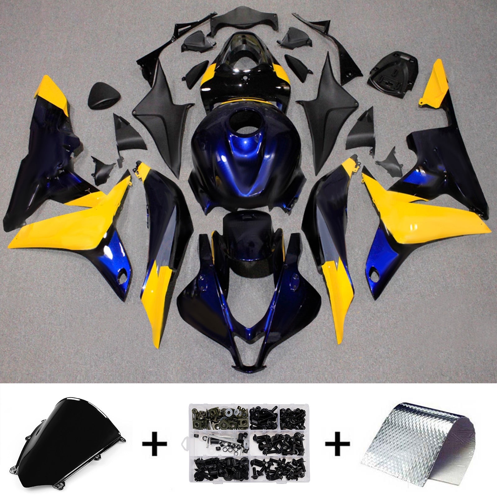 Injection Fairing Kit Bodywork Plastic ABS For Honda CBR600RR 2007-2008 F5