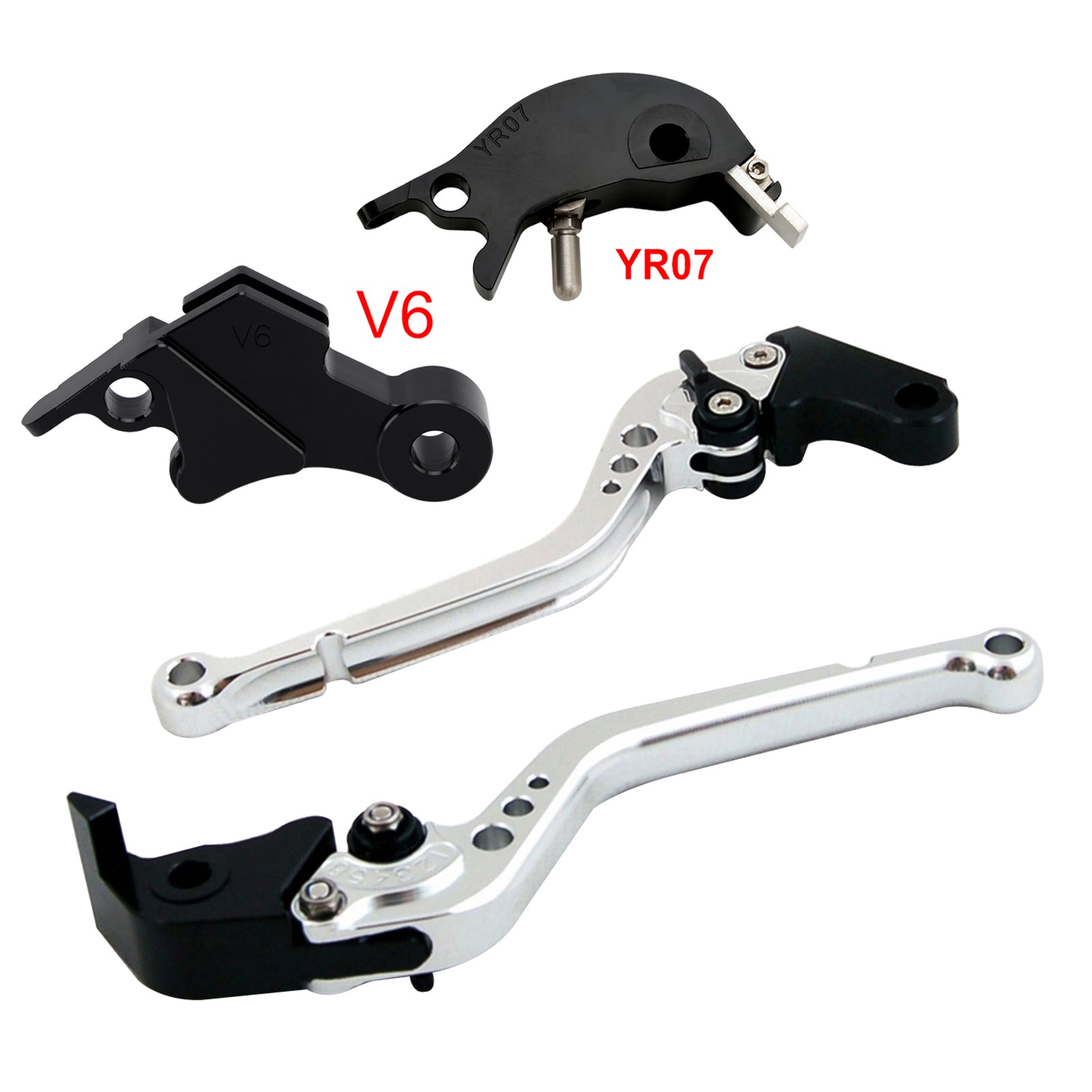 Long Clutch Brake Lever fit for YAMAHA XSR900 XSR900GP MT-09 MT-09SP 2024-2025
