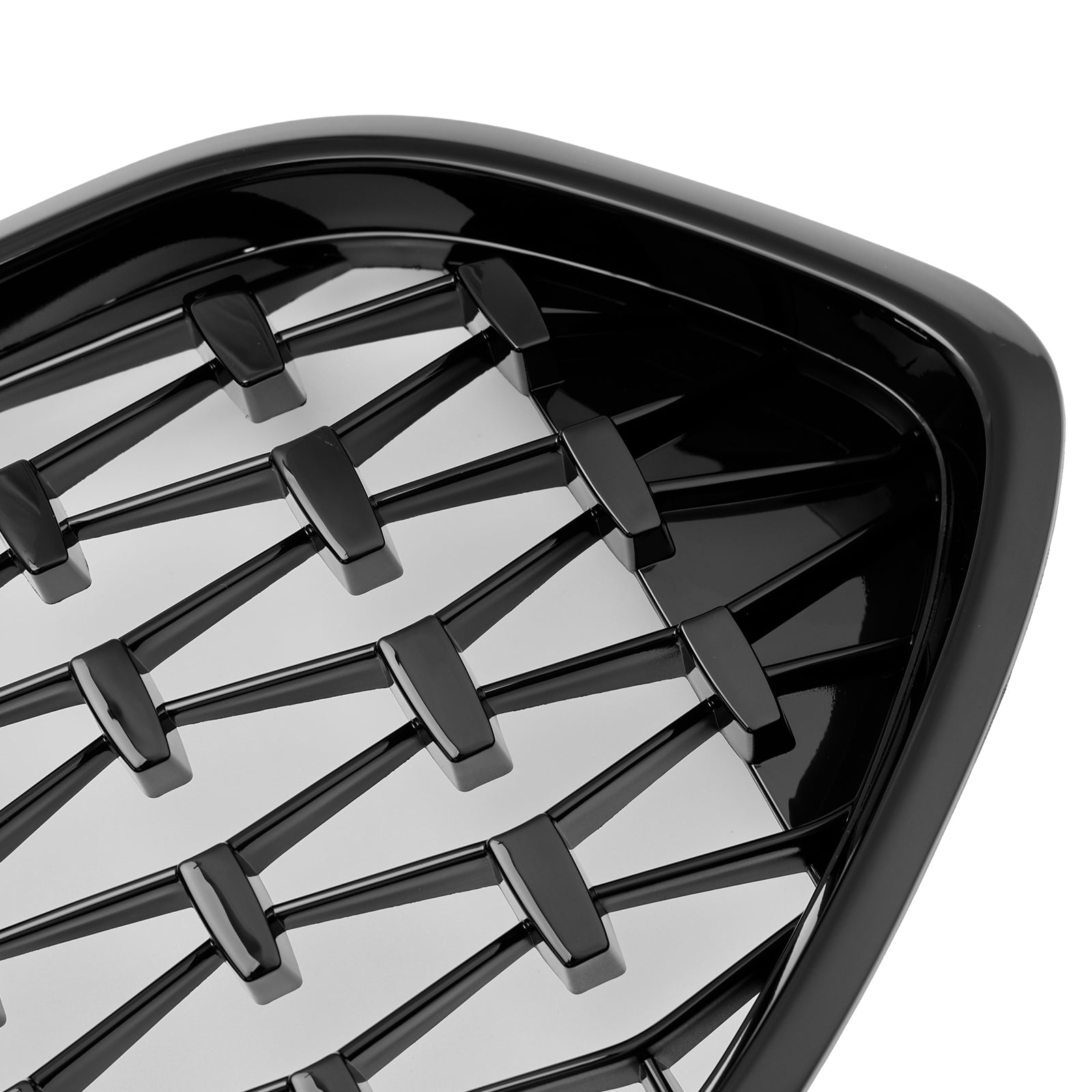 2020-2023 BMW 2 Series F44 Coupe M Diamond Gloss Black Front Grille Grill 51135A39378 51138080494