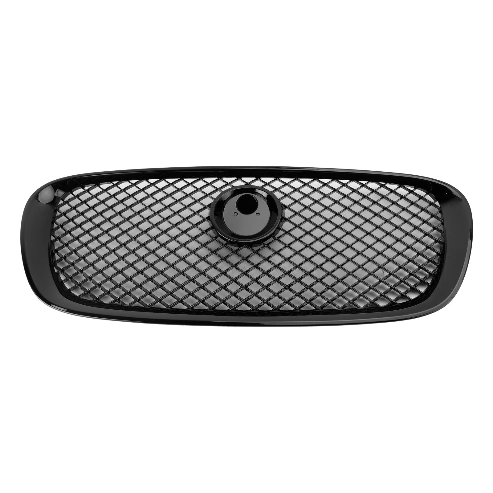2008-2011 Jaguar XF XF-R Style Front Bumper Grill Grille Gloss Black