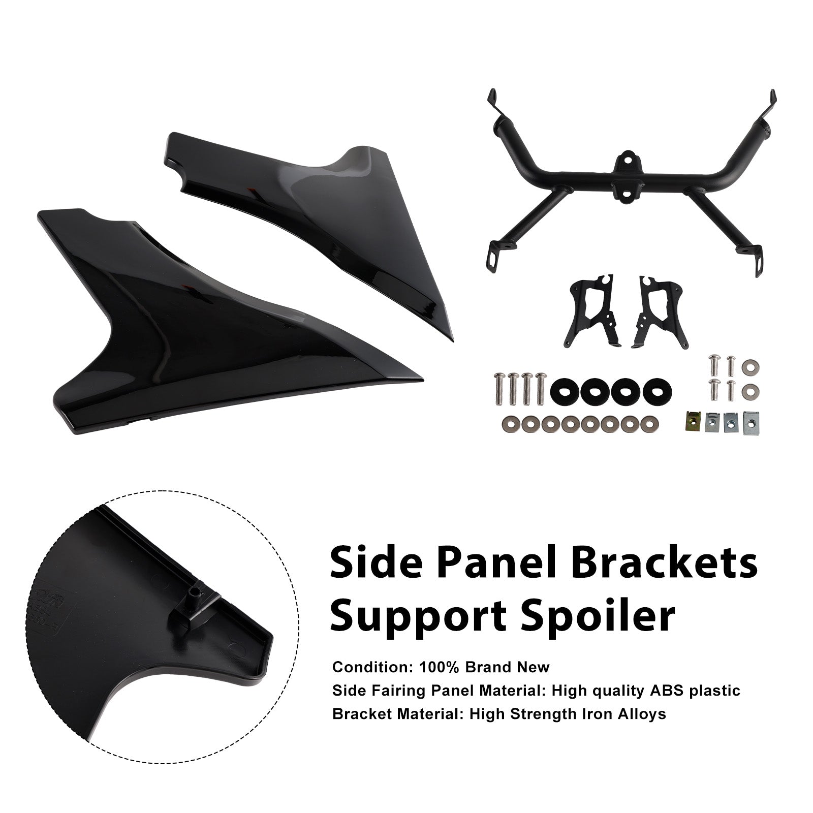 2024 -later Harley CVO Road Glide Upgrade Side Panel Brackets Support Spoiler