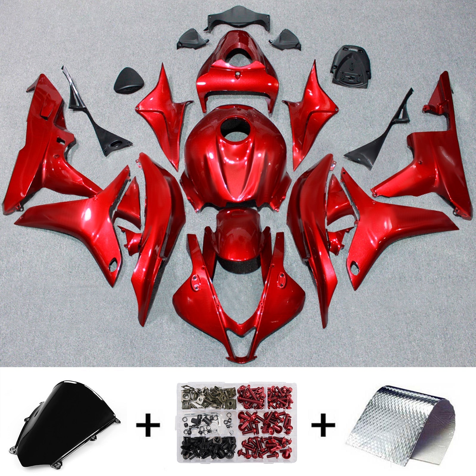 Injection Fairing Kit Bodywork Plastic ABS For Honda CBR600RR 2007-2008 F5