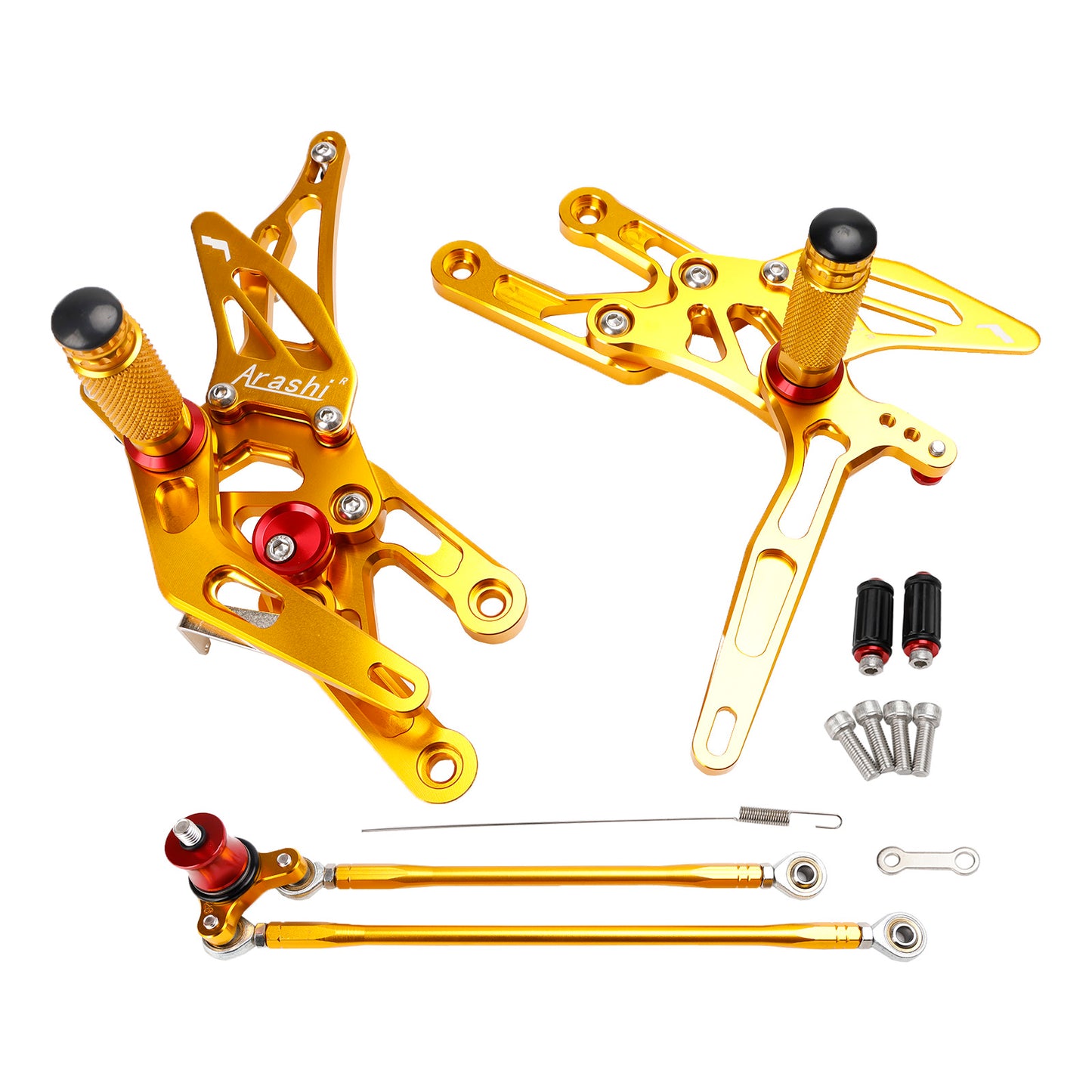 Honda CBR 600 RR PC37 03-06 CBR 1000 RR SC57 04-07 Rearsets Footpegs Gold