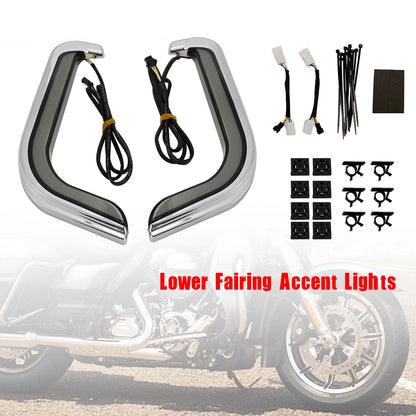 06-13 FLHTCU Electra Glide Kuryakyn Tracer Lower Accent Lights 2956 For