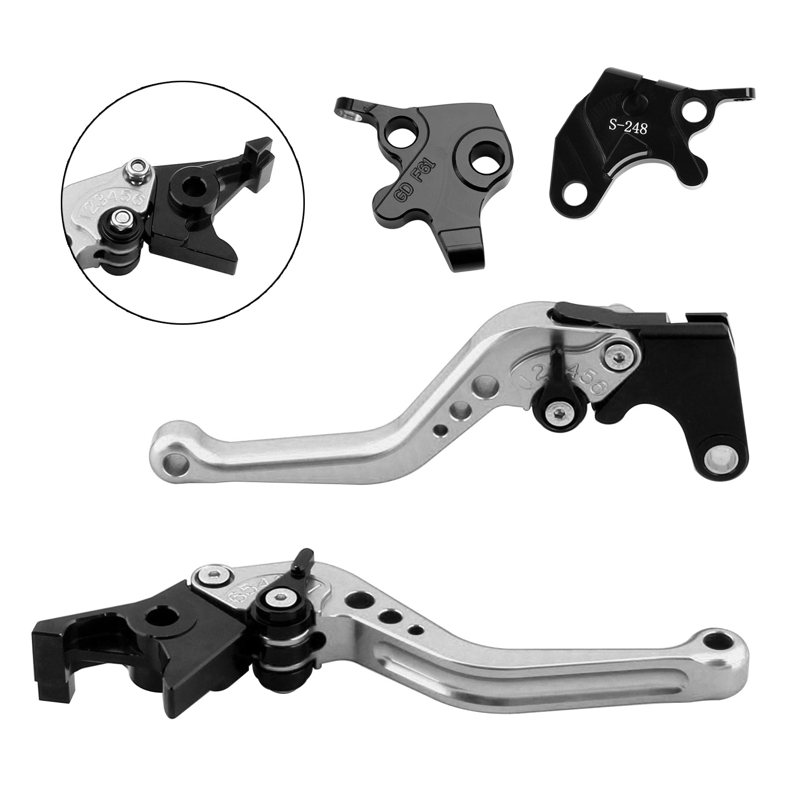 2008-2011 YAMAHA YZF R125 NEW Short Clutch Brake Lever