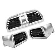 2004-2011 Porsche Carrea 997 Left Right Central AC Vent Cover Silver 99755214105 99755213105 99755213205