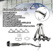 Stainless Steel Racing Exhaust Header Manifold Fit Mitsubishi Lancer 2002-2007