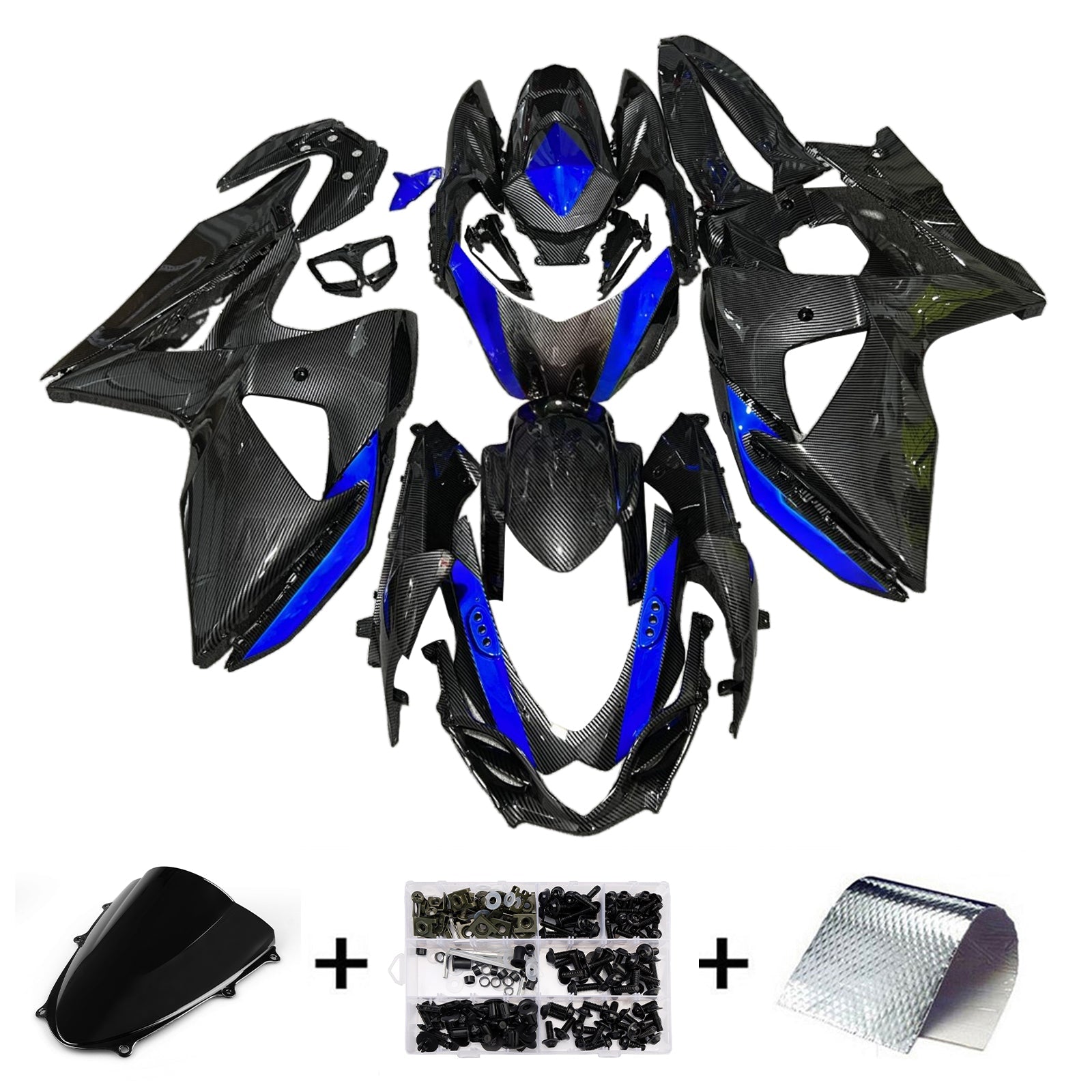 Injection Fairing Kit Bodywork Plastic ABS For Suzuki GSXR1000 2009-2016 K9