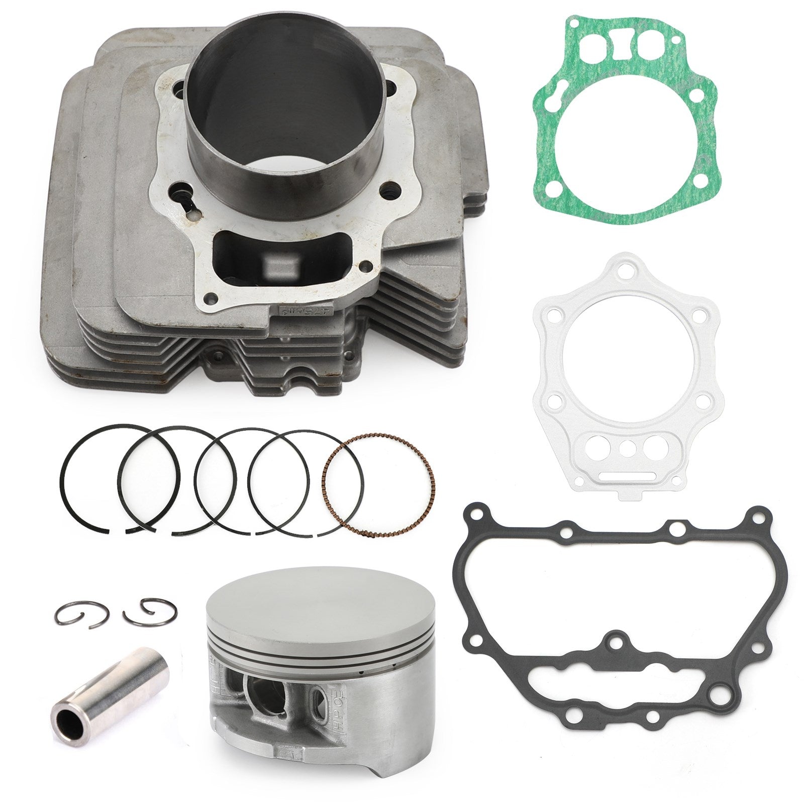 2005-2011 Honda TRX500FM/FE Fourtrax Foreman 4x4/S/ES Cylinder Jug Piston Kit 12100-HP0-A00 12251-HP0-A00