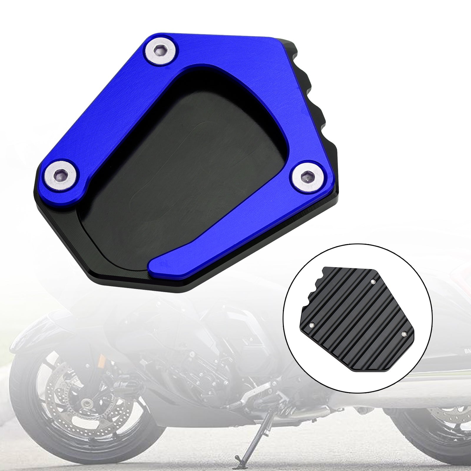 2016-2022 BMW K1600 Kickstand Enlarge Plate Pad