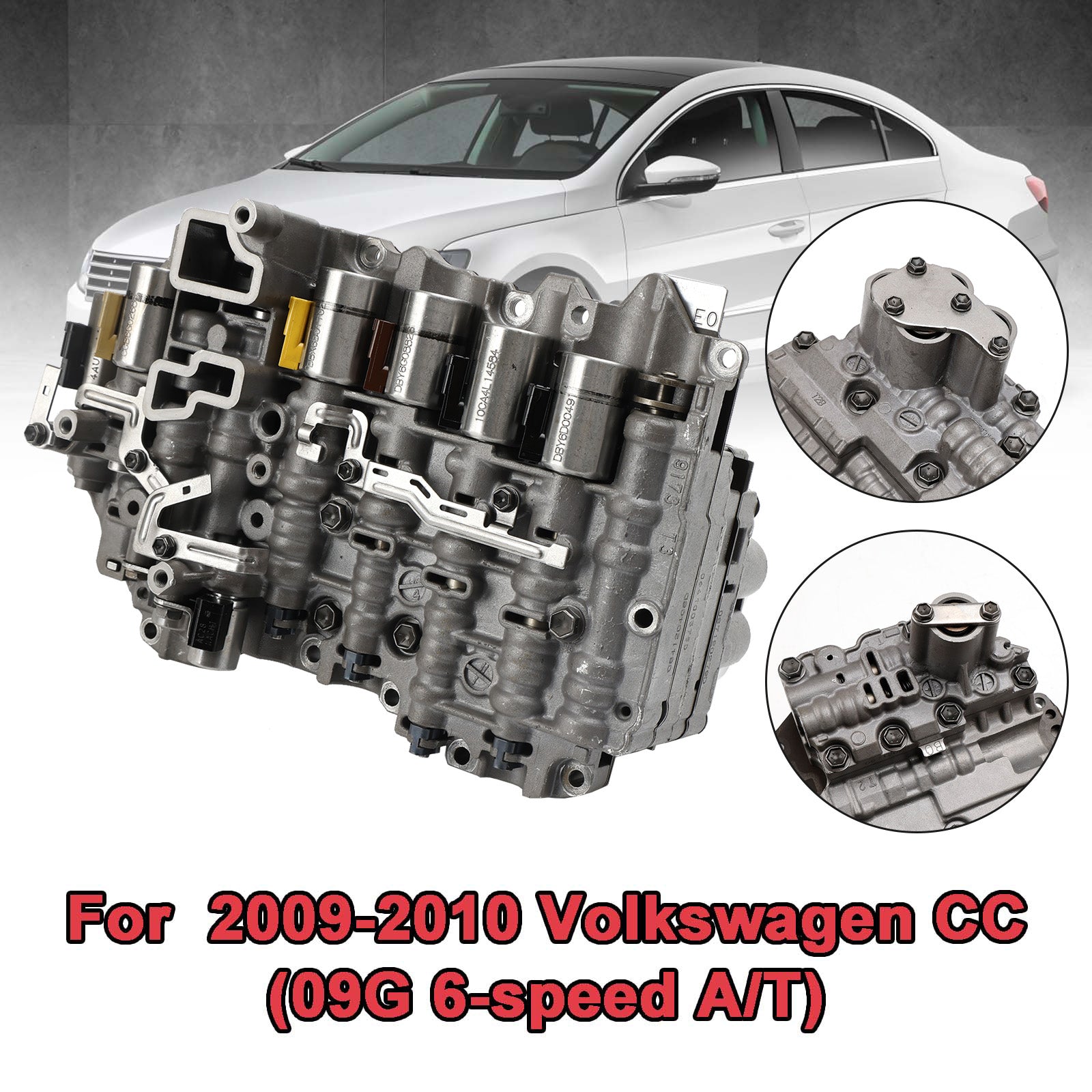 2003-2008 Audi TT 6 SP F/AWD L4 1.8L 2.0L 3.2L Automatic Transmission Valve Body 09G TF-60SN 09G325039AX