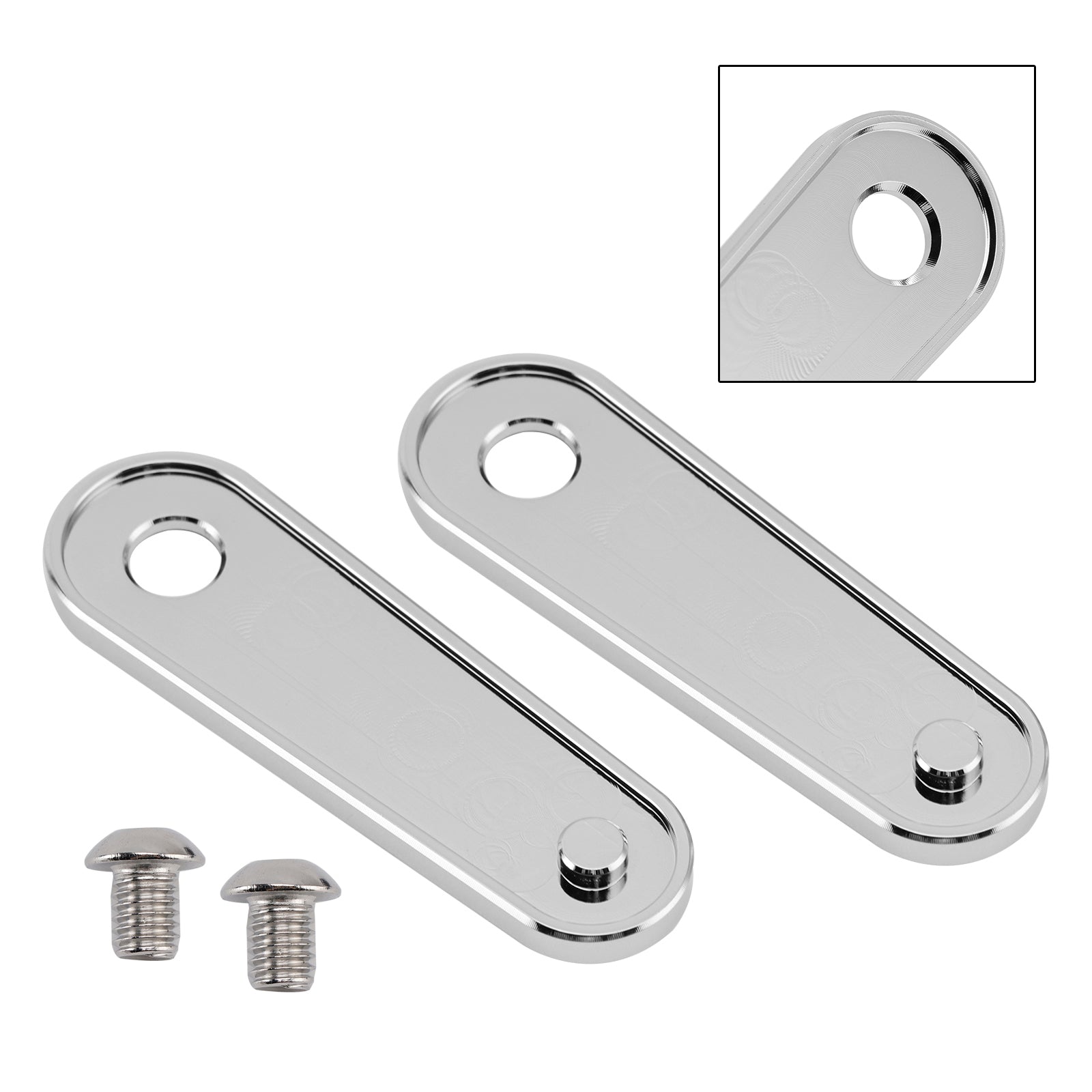 1993-2023 Electra Glides Road Glides Rear Floorboard Foot Peg Frame Plates
