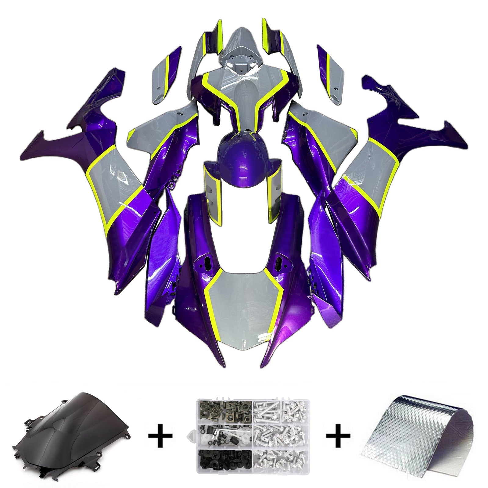 2020-2025 Yamaha YZF R1 Injection Fairing Kit Bodywork Plastic ABS #101