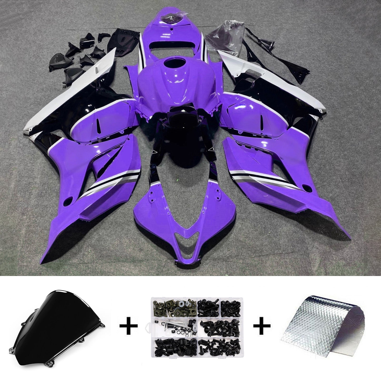 Injection Fairing Kit Bodywork Plastic ABS For Honda CBR600RR 2009-2012 F5