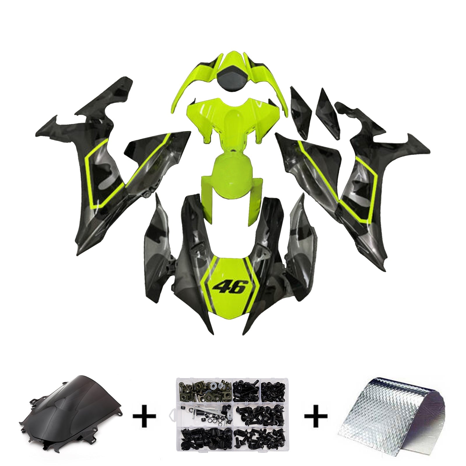 Injection Fairing Kit Bodywork Plastic ABS fit For Yamaha YZF-R1 2020-2026