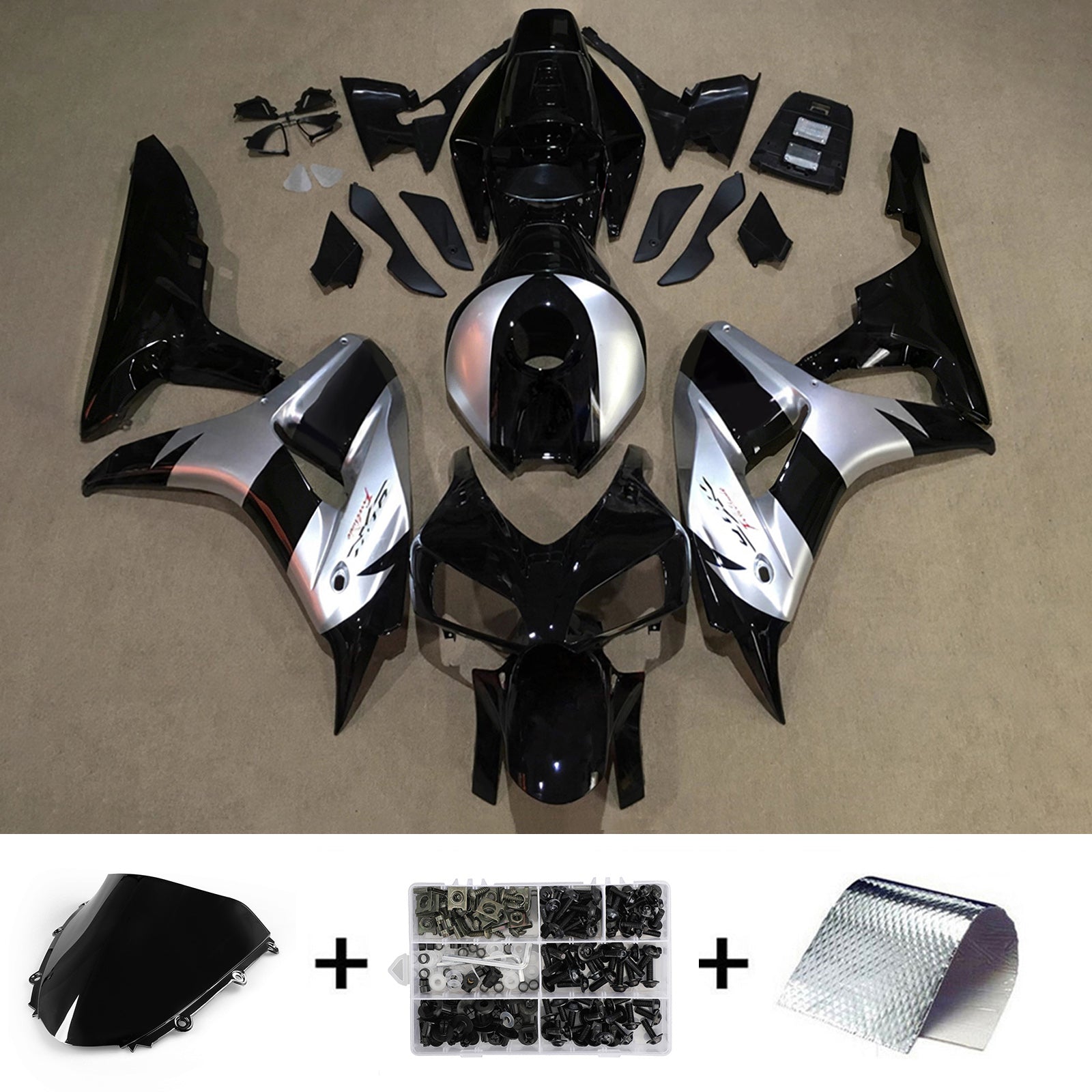 Injection Fairing Kit Bodywork Plastic ABS For Honda CBR1000RR 2006-2007