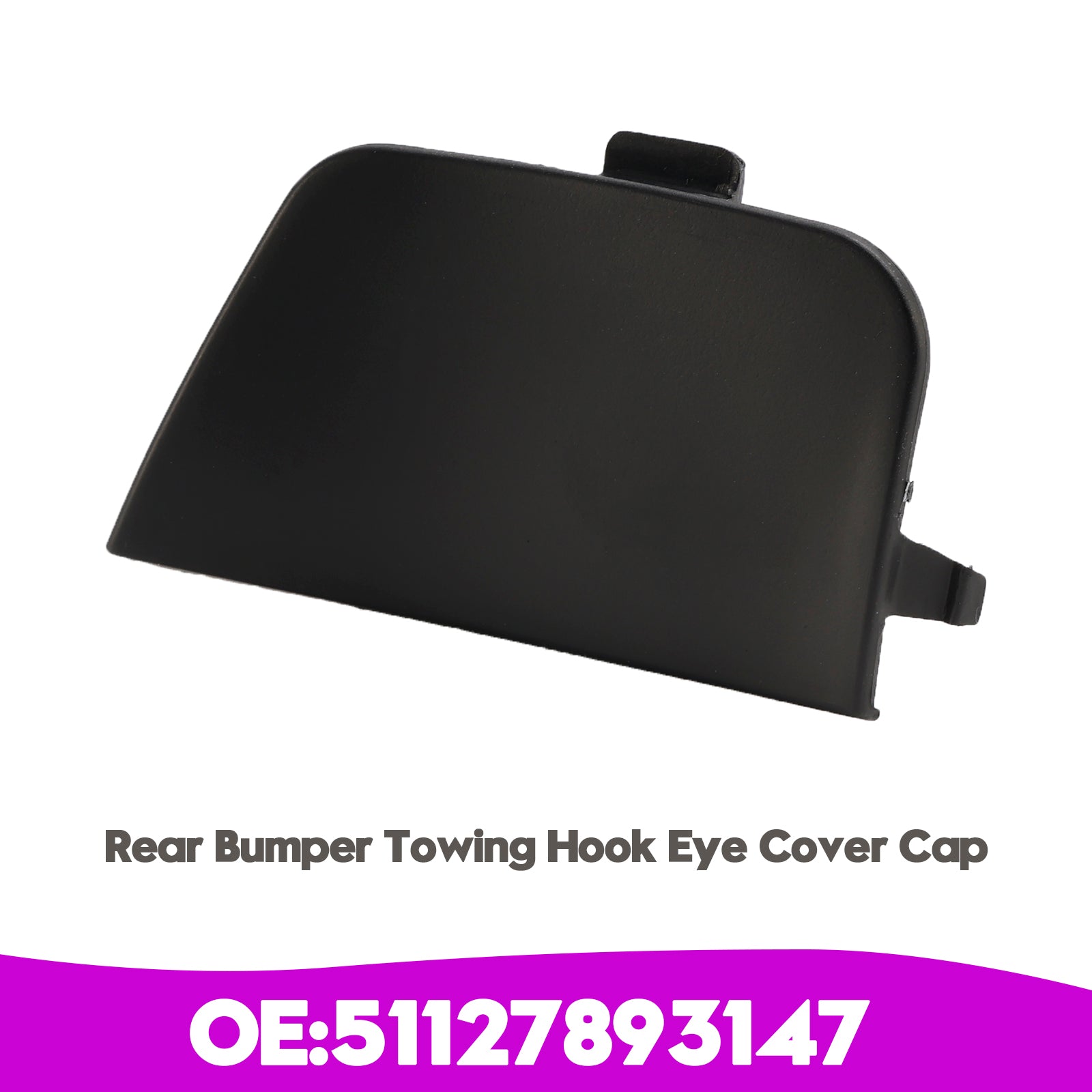 Rear Bumper Towing Hook Eye Cover Cap for BMW E92 E93 3 Series M Sport 2007-13