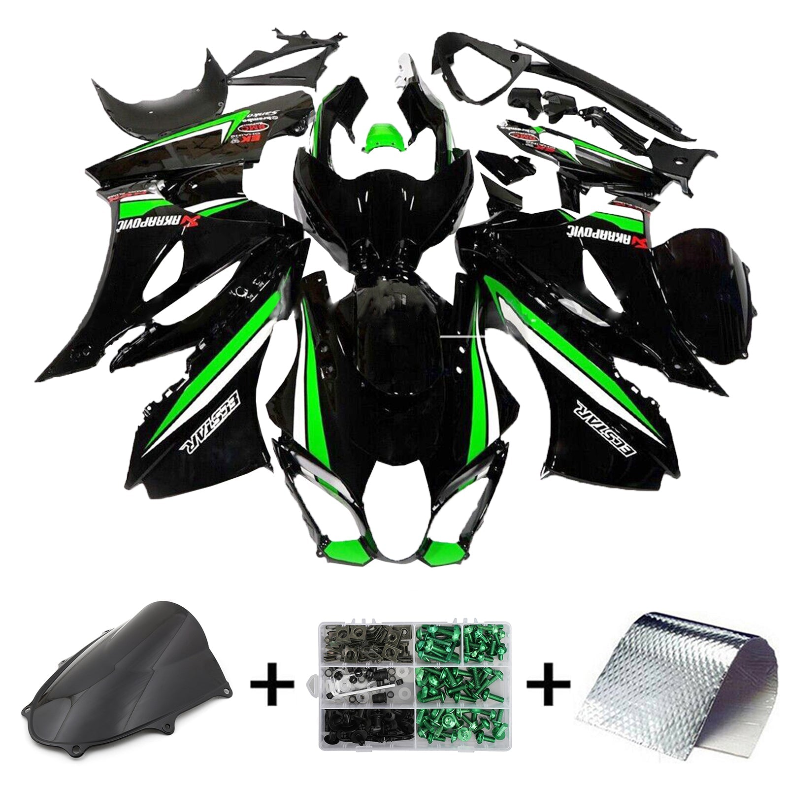 2017-2025 Suzuki GSXR1000 K17 Injection Fairing Kit Bodywork Plastic ABS #101