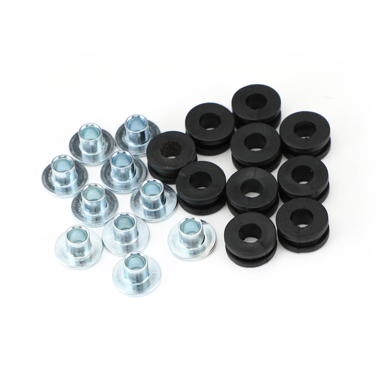 Honda NEW 10Pcs M6 Motorcycle Side Panel Rubbers / Grommets Bolt Kit Fit