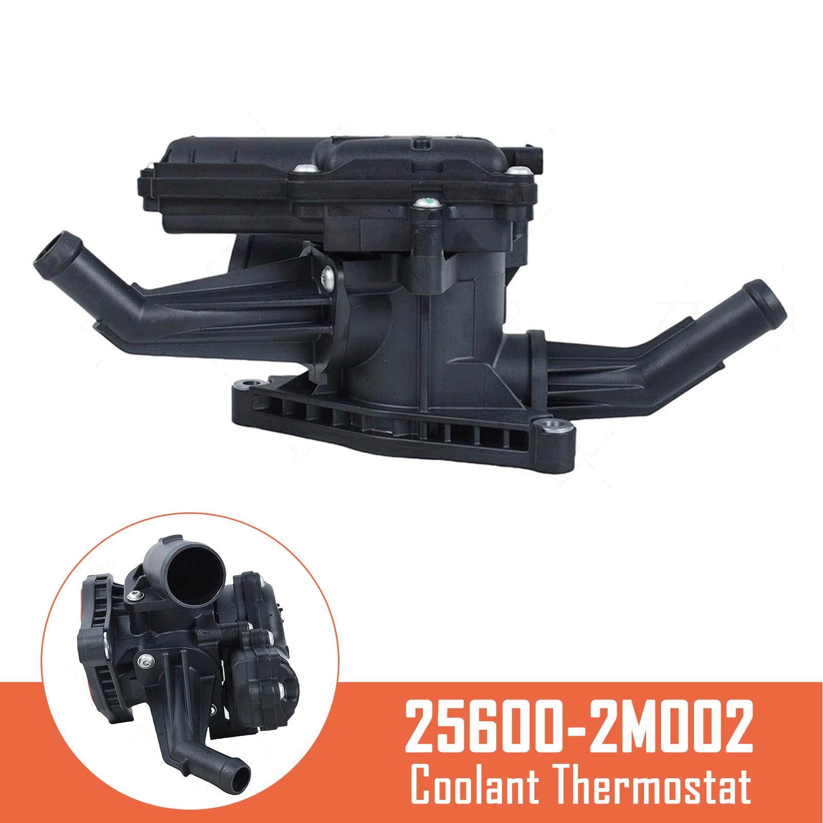 Coolant Thermostat for Kia Rio LX for Hyundai Accent 1.6L L4 25600-2M002