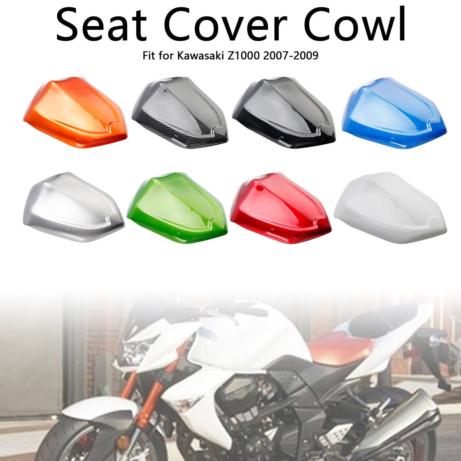 2007-2009 Kawasaki Z1000 Tail Rear Seat Fairing Cover Cowl