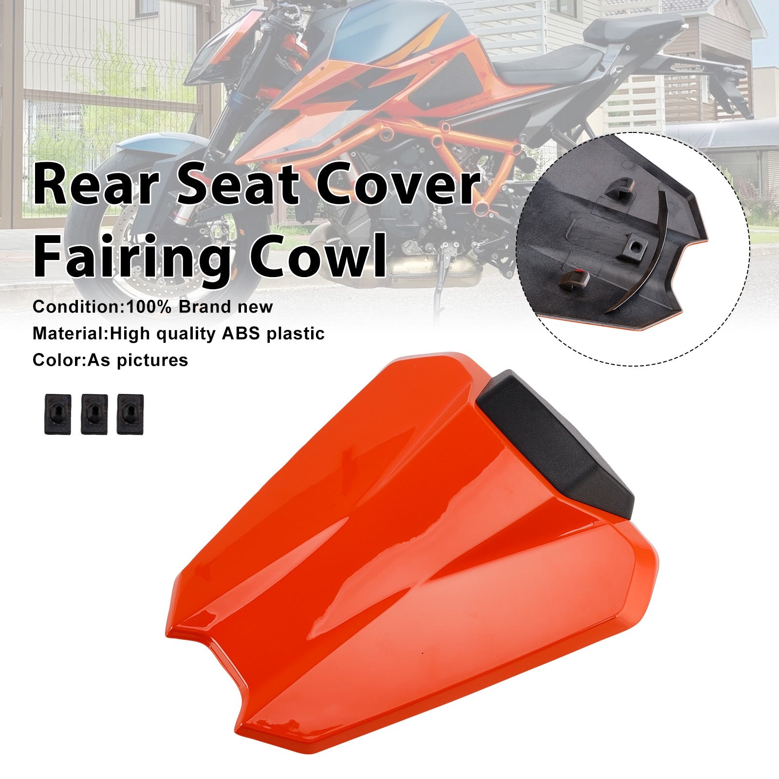 2020-2023 For 1290 Super Duke R Rear Pillion Seat Cover Fairing Cowl