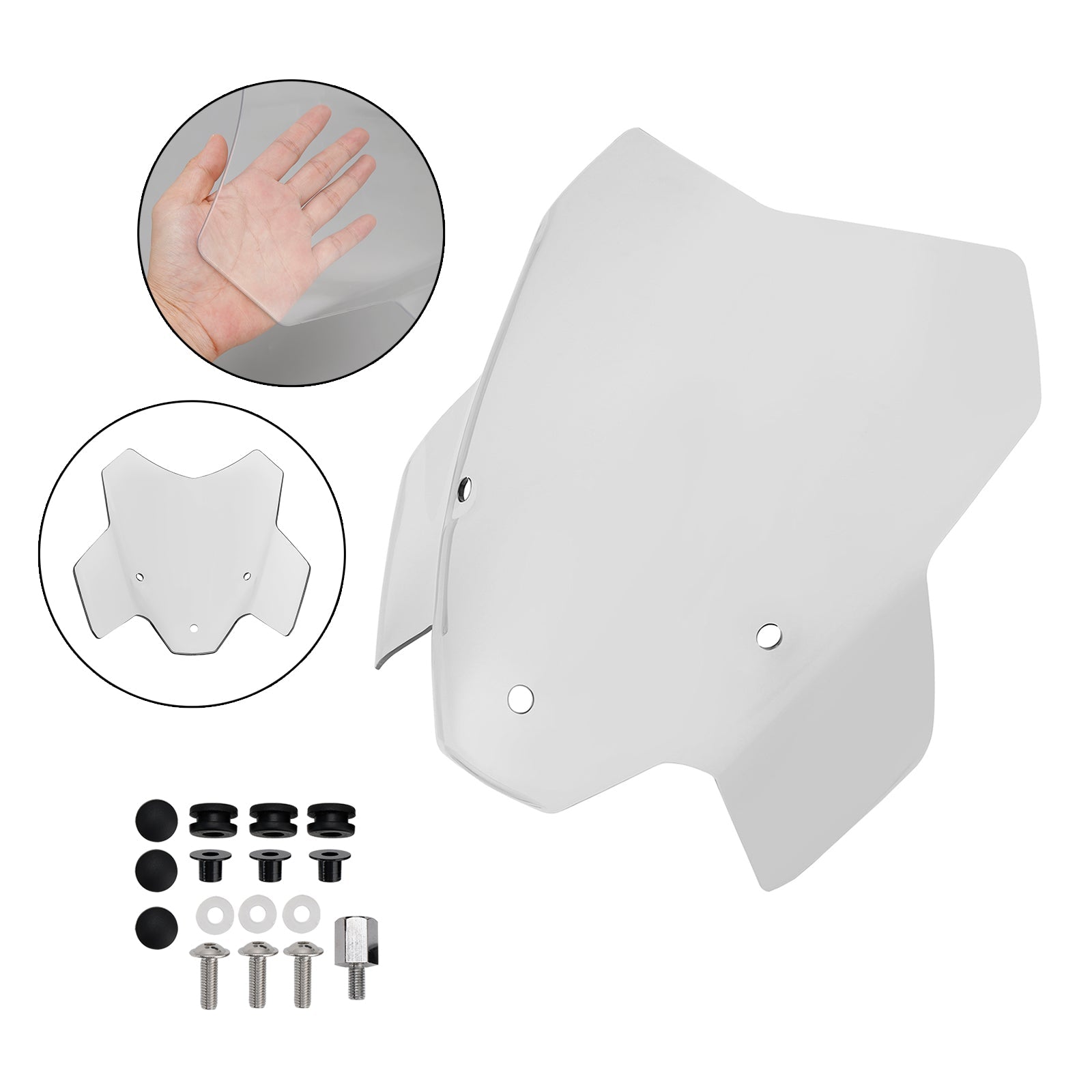 2021-2022 BMW S1000R Headlight Windscreen Cover Windshield WindScreen