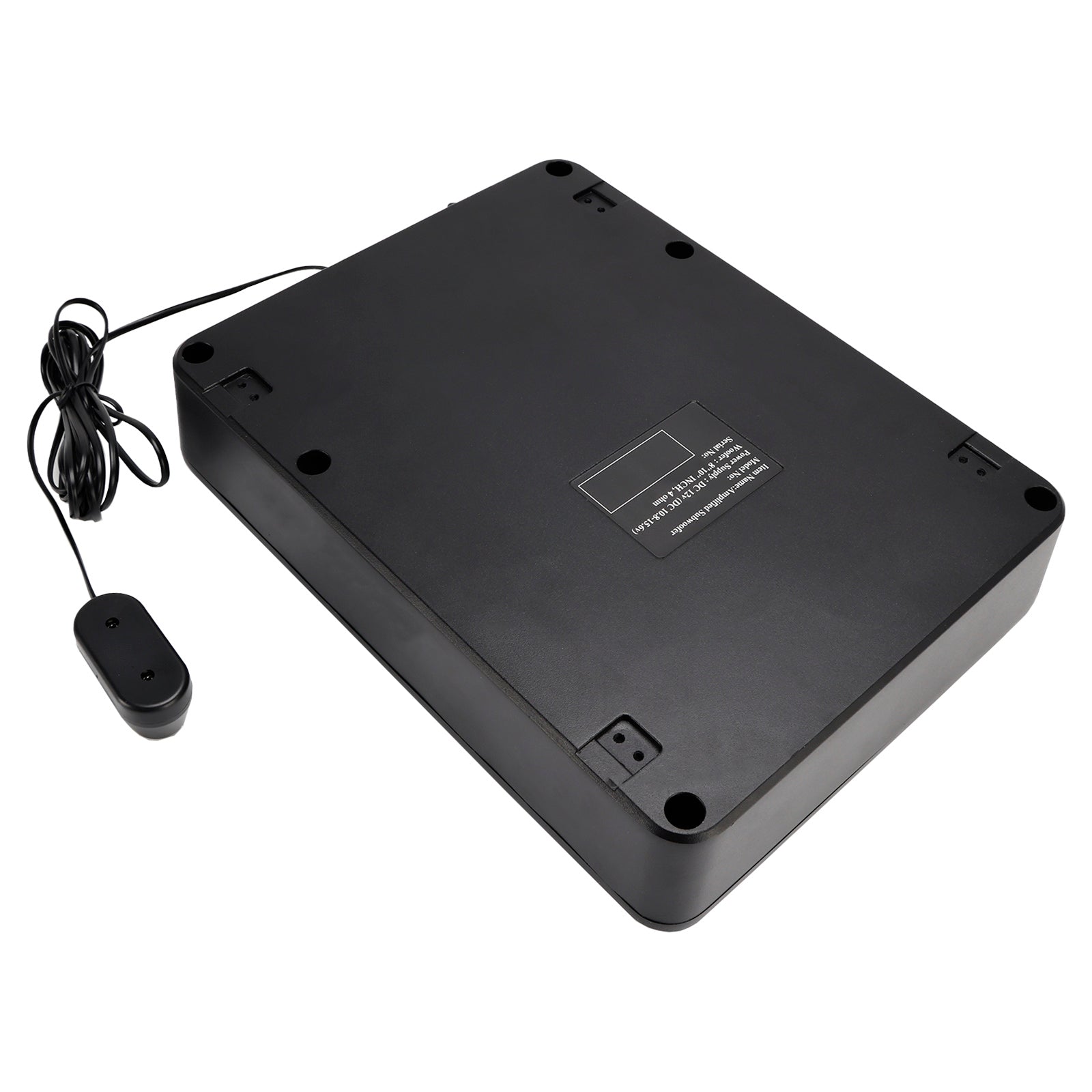 1200W Car Subwoofer 10" 12V Slim Under Seat Powered Car Subwoofer APP Control