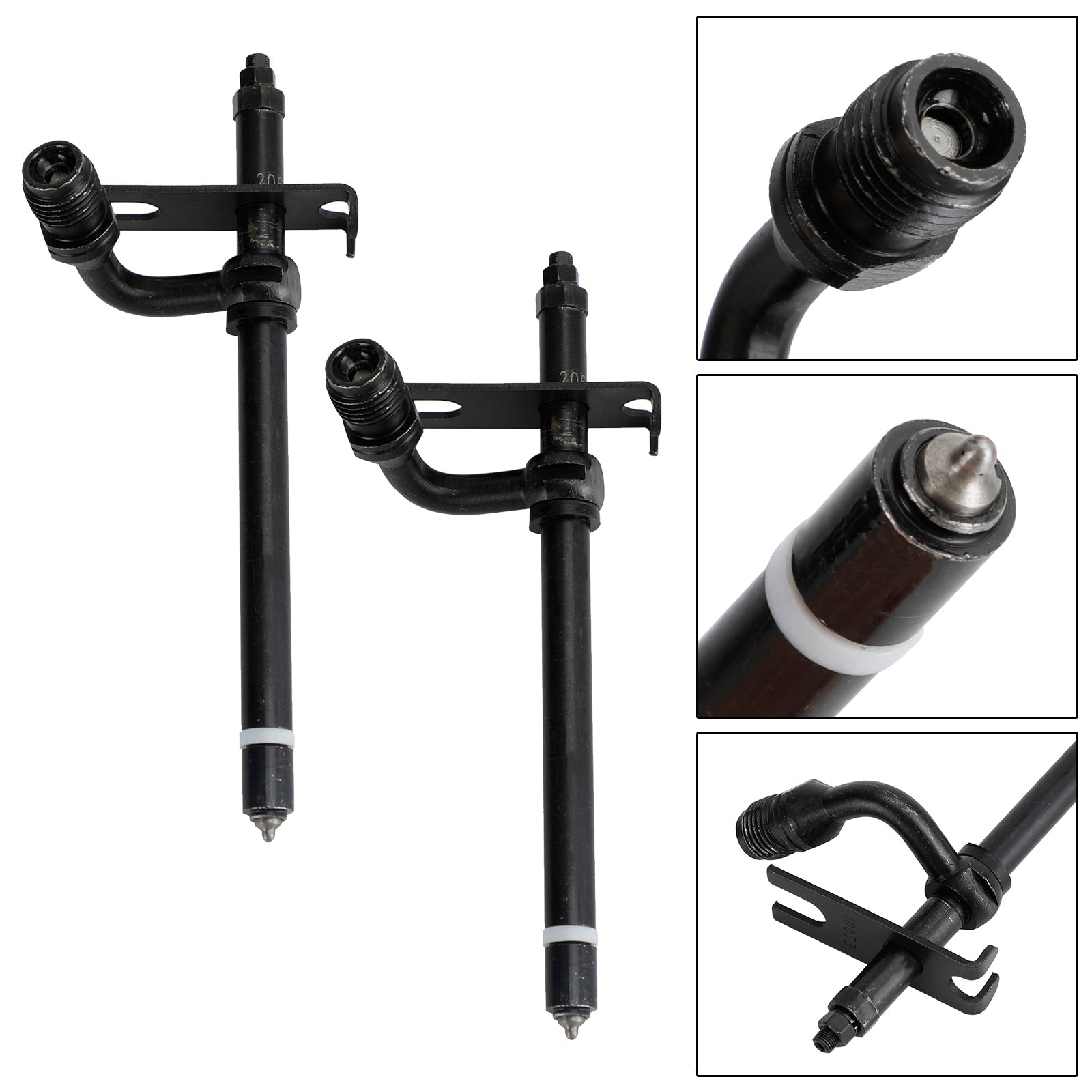 2Pcs 20671 For Case Fuel Injector 20673 Diesel 188 207 580C 22365 20674 18054