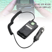Quansheng UV-K5 Car Charger 12V/24V Battery Eliminator For UV-K5 UV-K6 UV-5RPLUS