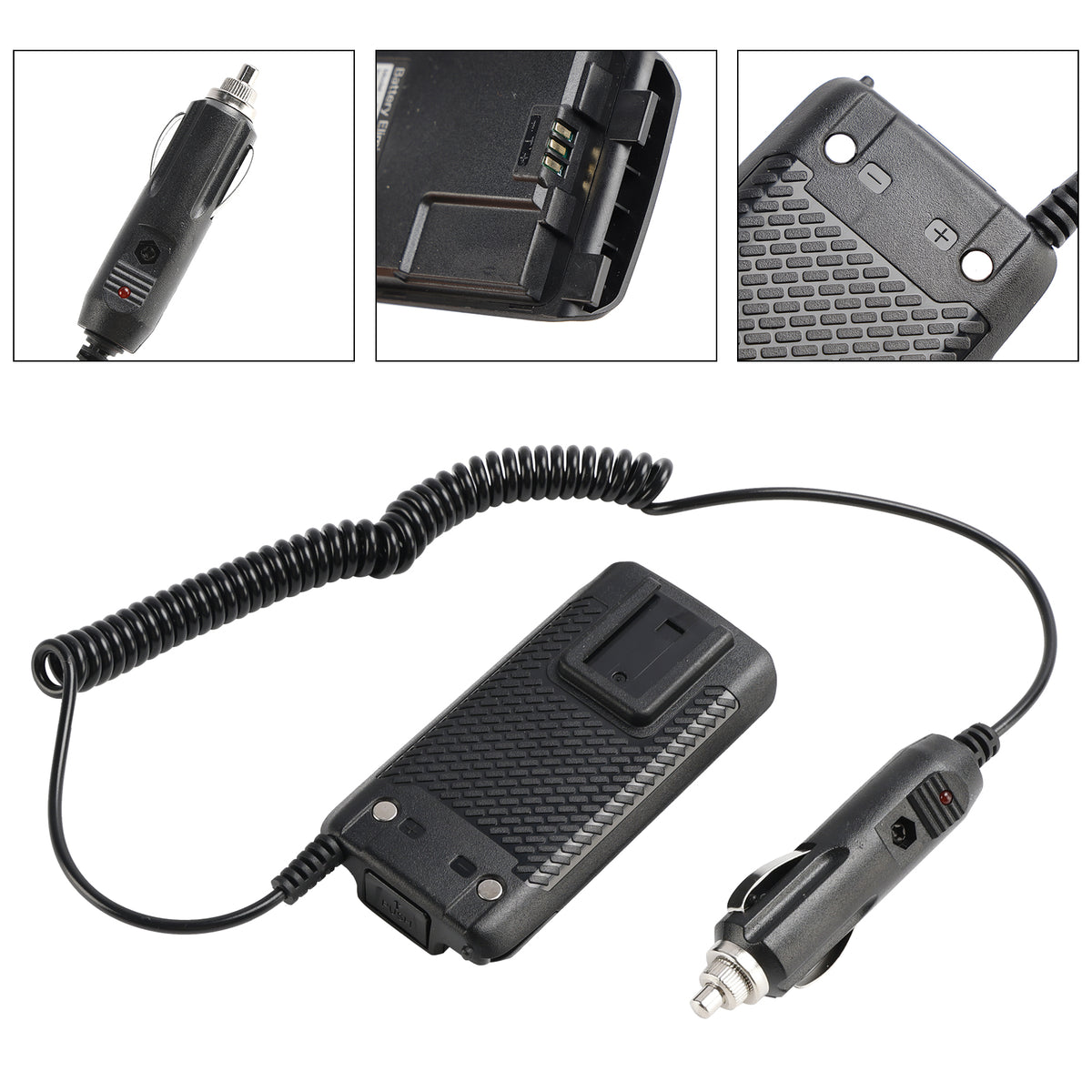 Quansheng UV-K5 Car Charger 12V/24V Battery Eliminator For UV-K5 UV-K6 UV-5RPLUS