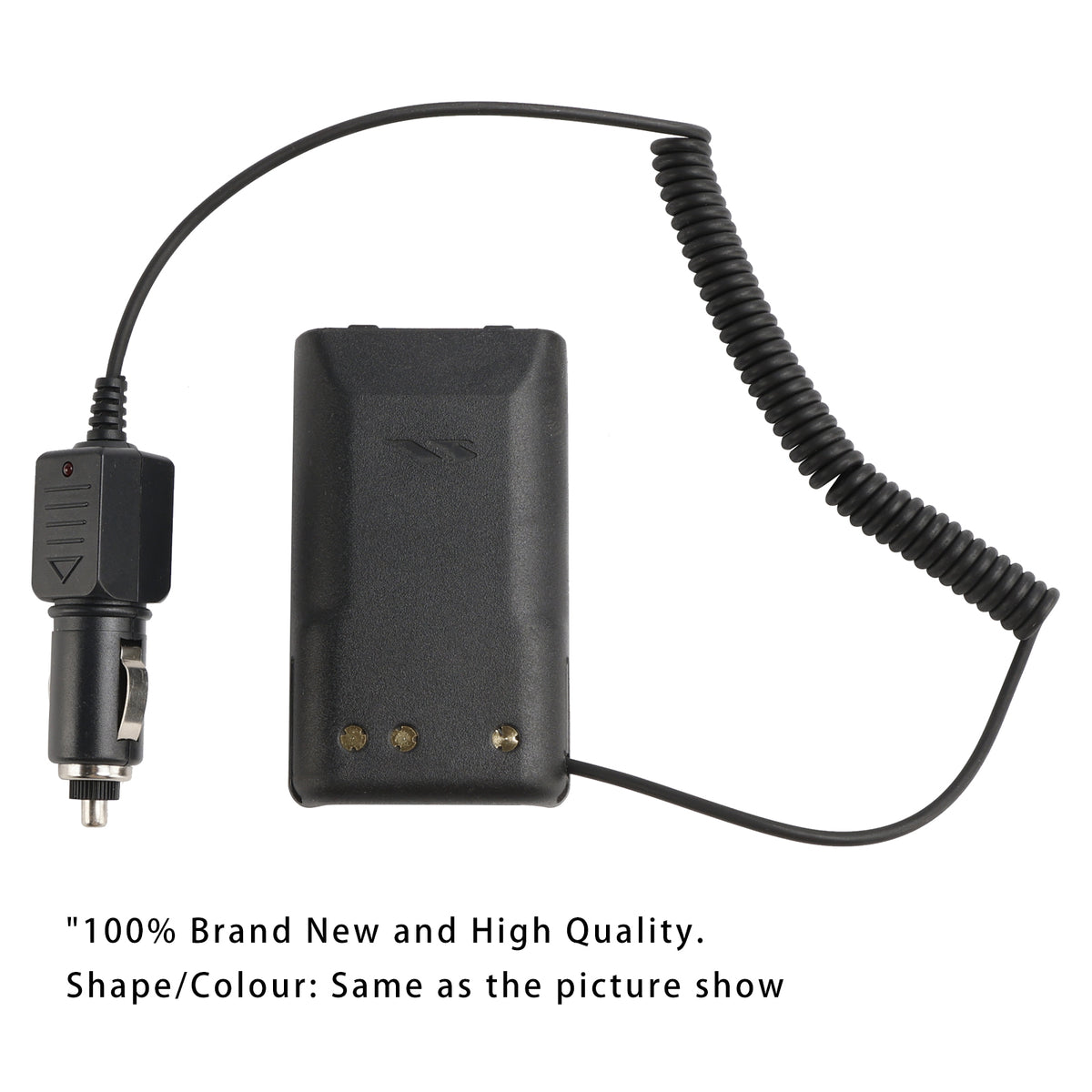 FNB-V95/V96 Car Charger 12V/24V Battery Eliminator For Vertex VX-350 VX351 VX354