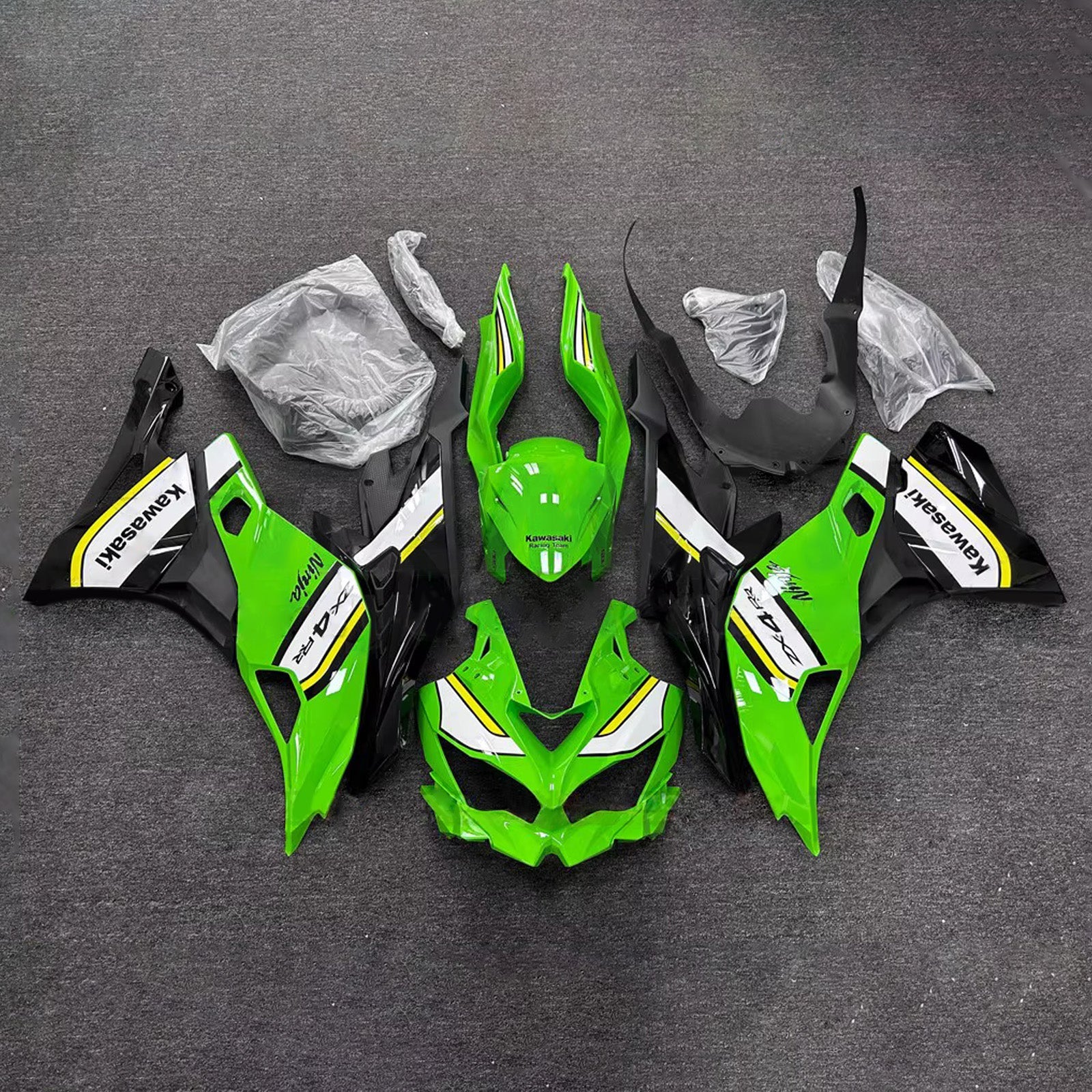 Injection Fairing Kit fit For Kawasaki Ninja ZX-25R ZX-4R ZX-4RR 2019-2025