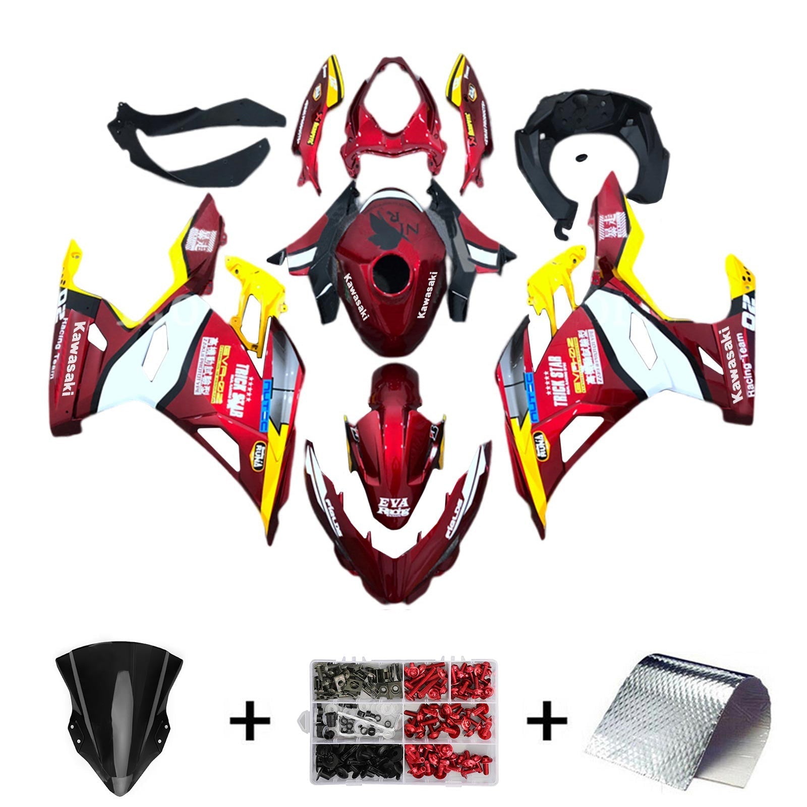 2018-2024 Kawasaki EX400/Ninja400 Fairing Kit