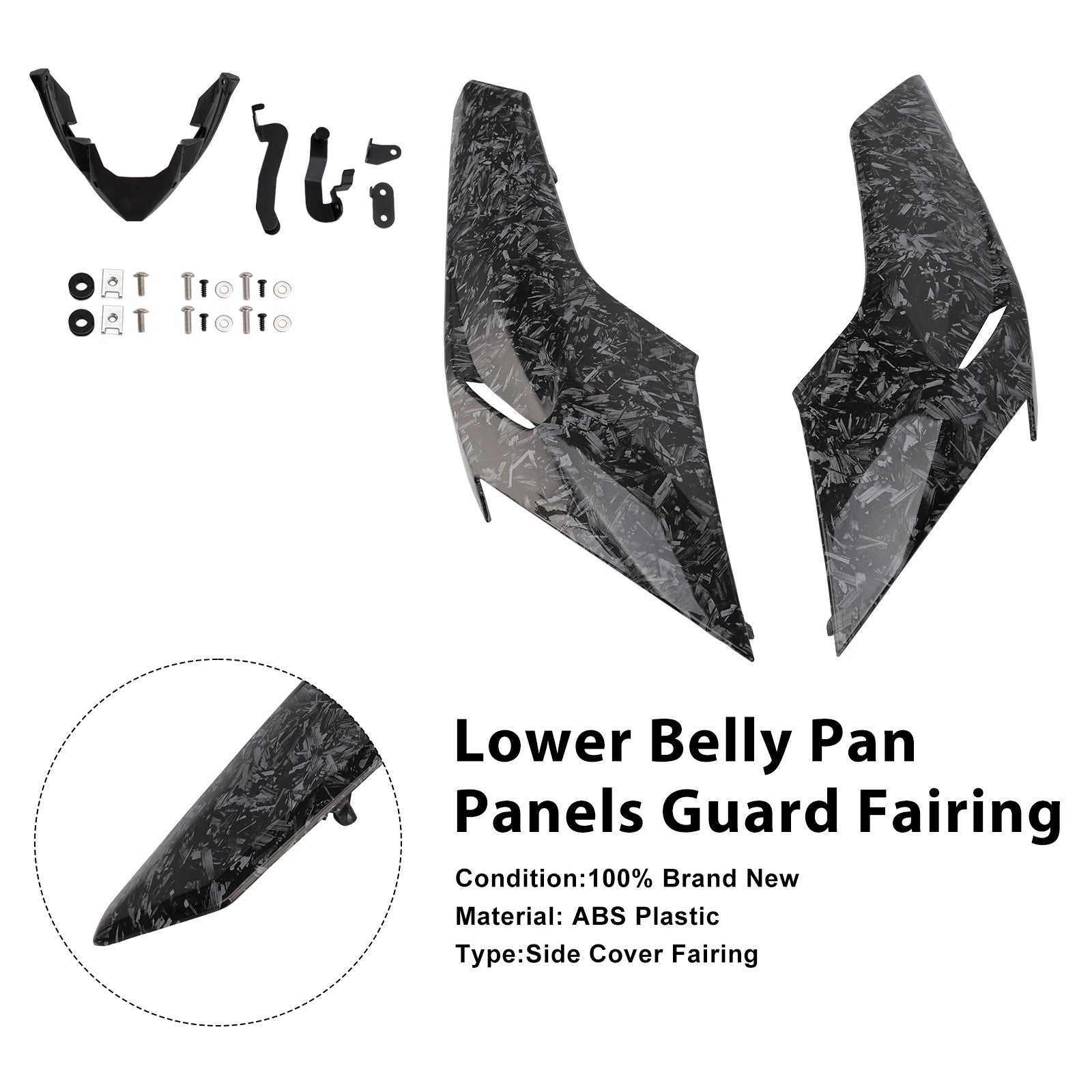 2020-2022 Street Triple 765 R/RS Lower Belly Pan Panels Guard Fairing