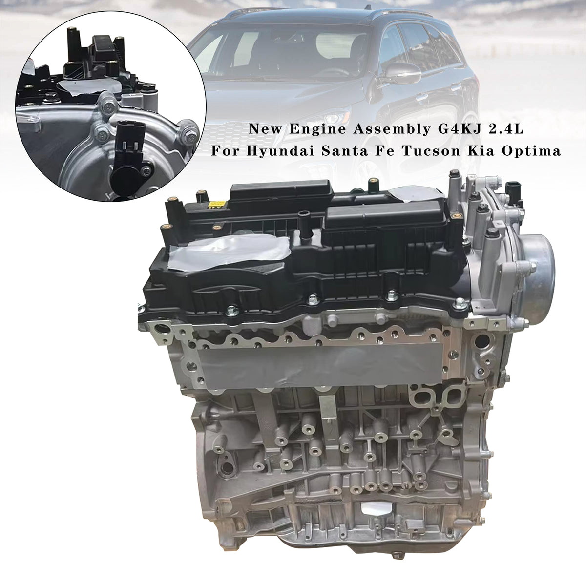 2011-2018 Kia Optima 4-Door 2.4L New Engine Assembly 2.4L G4KJ Generic