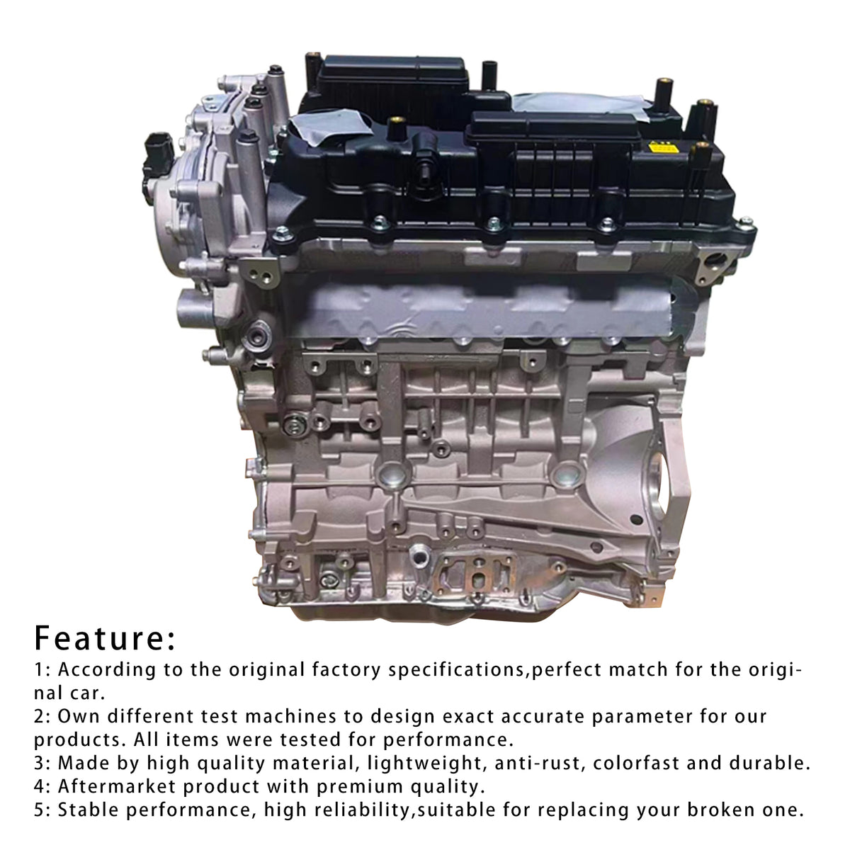 2011-2018 Kia Optima 4-Door 2.4L New Engine Assembly 2.4L G4KJ Generic
