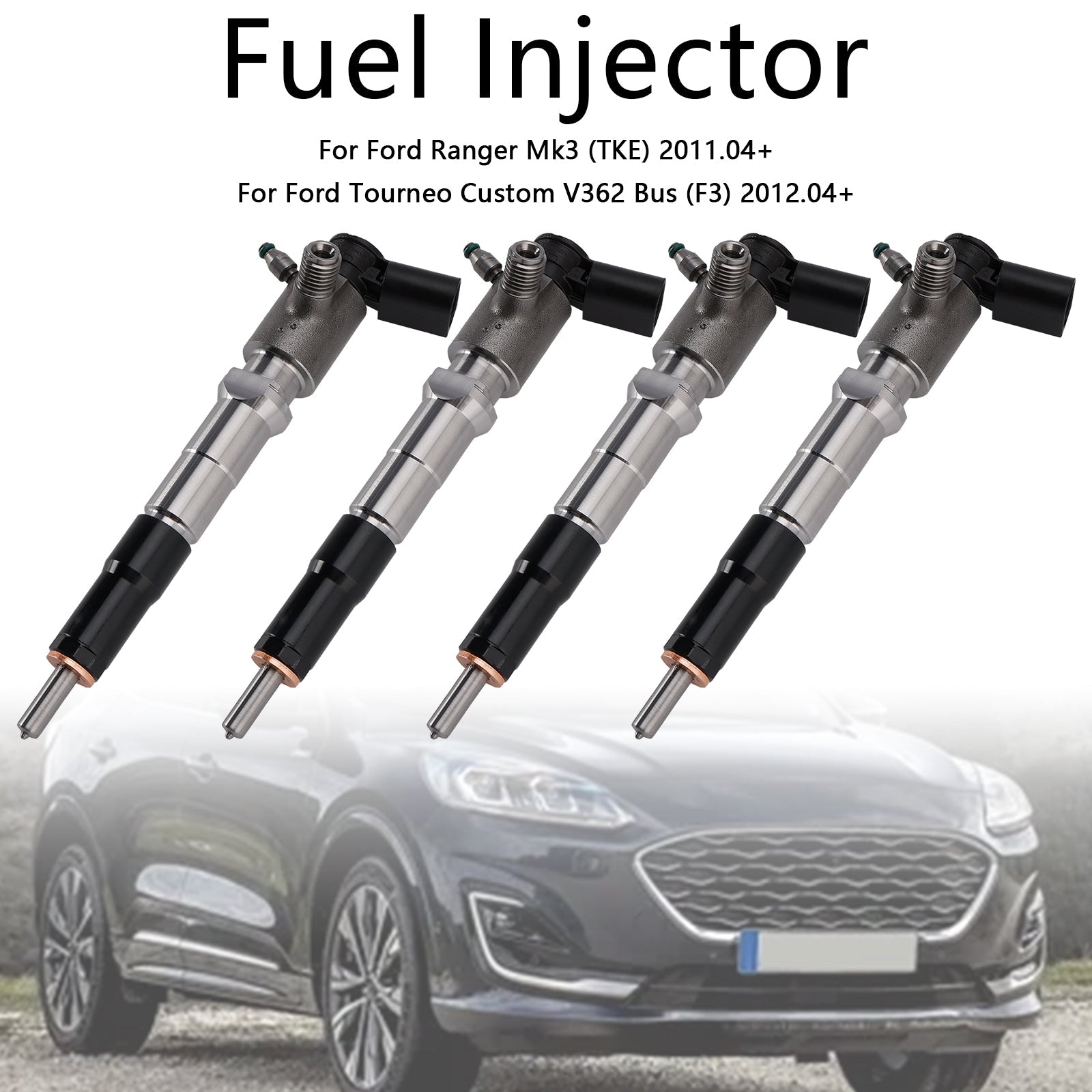2015.01+ Ford S-Max Mk2 (CJ) 4PCS Fuel Injector GK2Q-9K546-AC 4103590680808 GK2Q9K546AB
