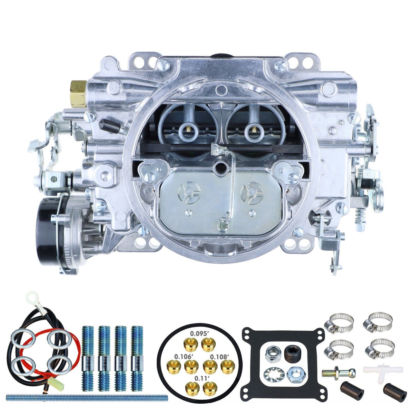 4 BBL Electric Choke 1409 Carburetor Fit For Edelbrock Performer 600 CFM Carb