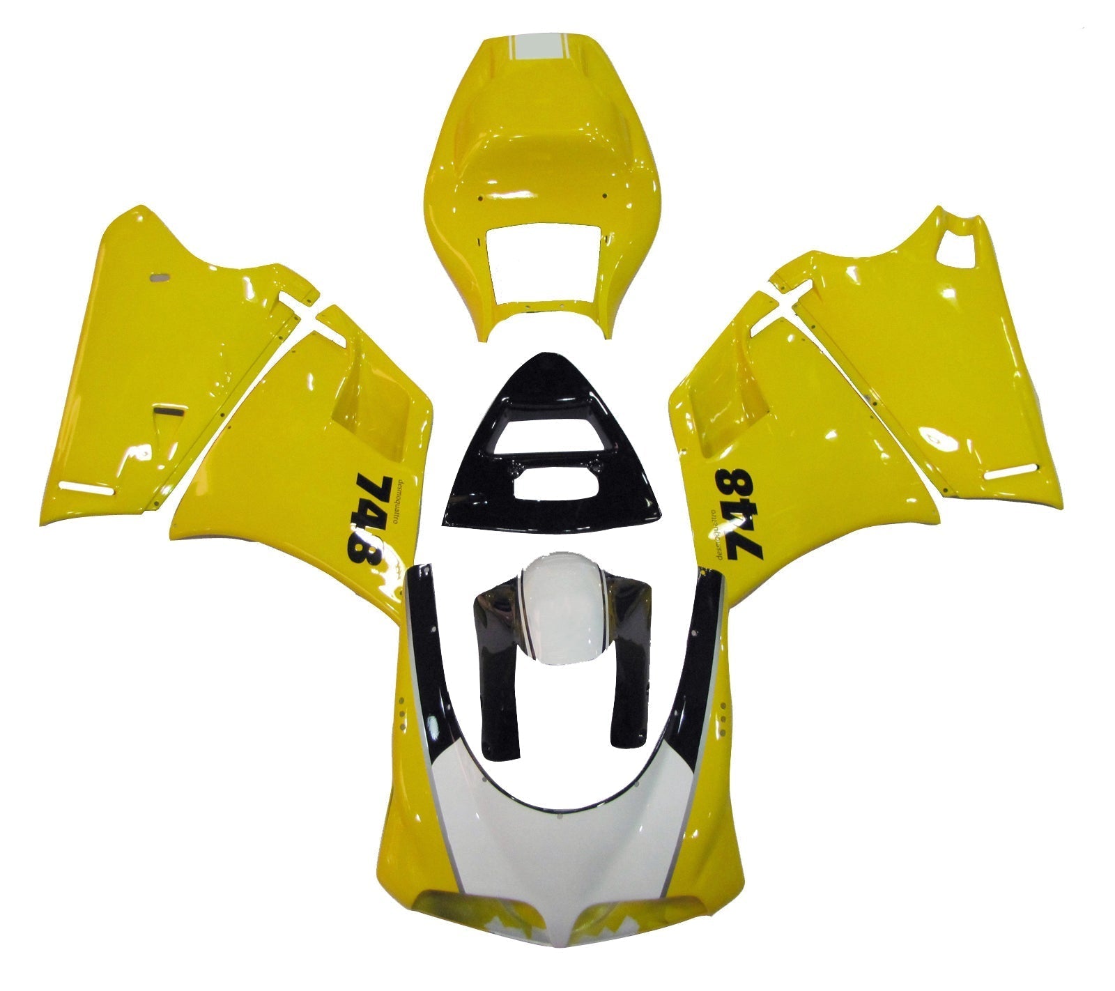 1996-2002 Ducati 996 748 916 998 Fairing Kit Bodywork ABS #103