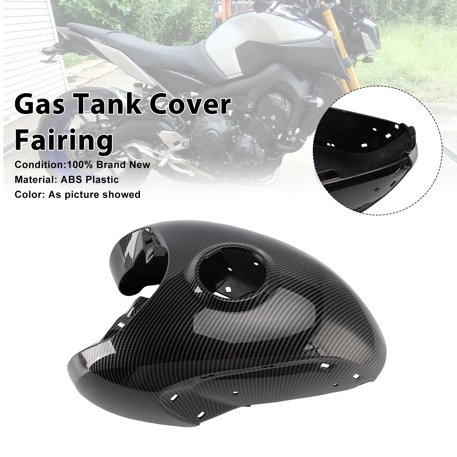 2021-2024 or Trident 660 Gas Tank Cover Fairing Protector F